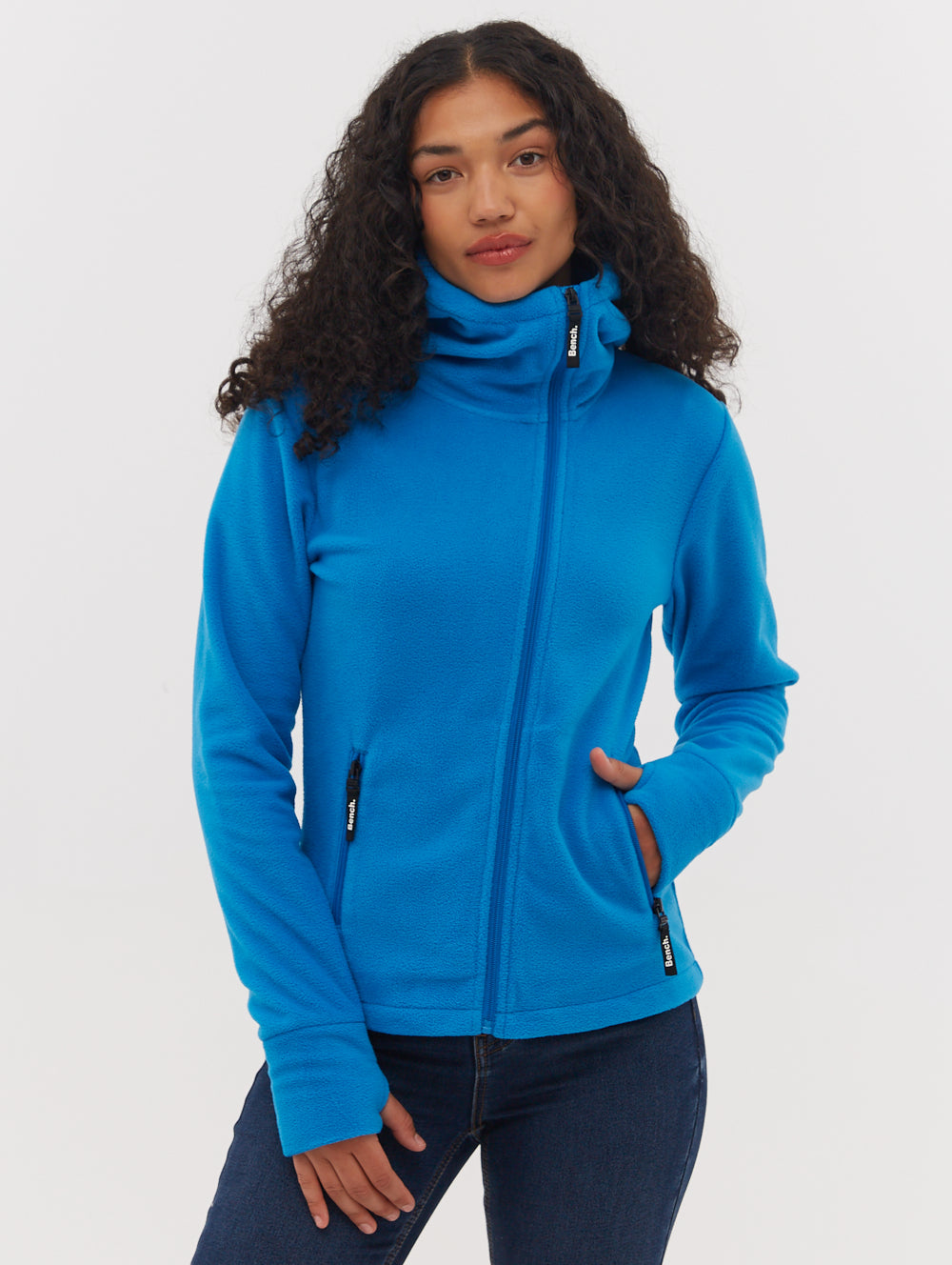 Ninja Microfleece Asymmetric Zip Up Hoodie - Warm Winter Pullover for Men & Women - Perfect for Outdoor Activities, Hiking, and Casual Wear