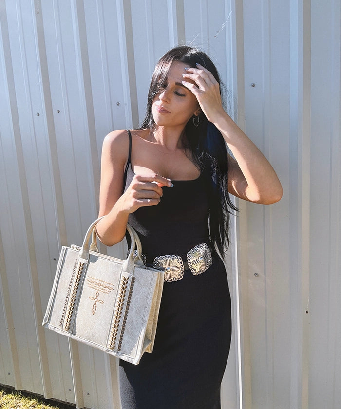 Montana West Whipstitch Tote Bag Set - Stylish Leather Handbag for Women, Spacious Work & Travel Tote with Matching Wallet - Perfect for Office, Commute & Weekend Getaways