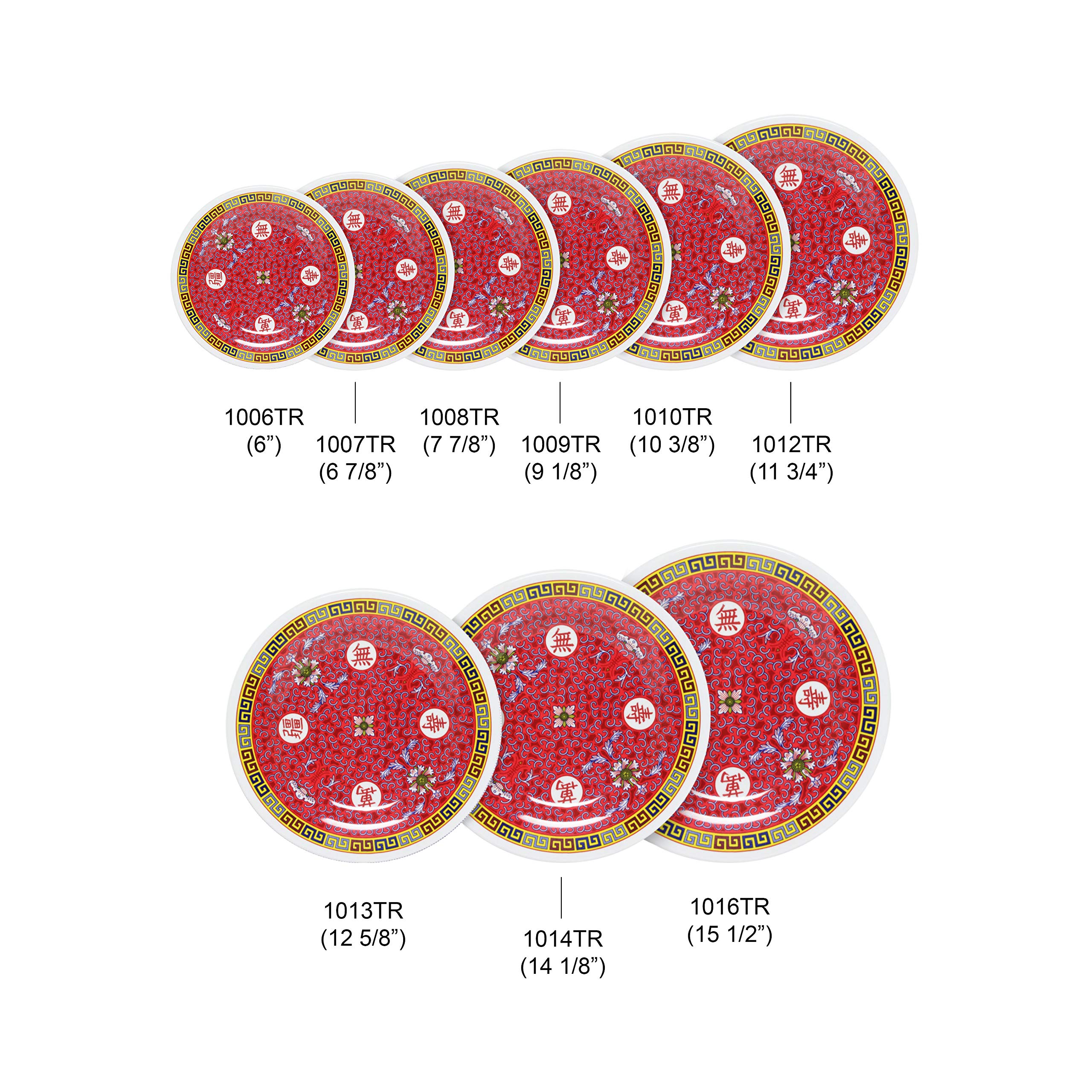Premium Melamine Dinner Plate Set - 10.4