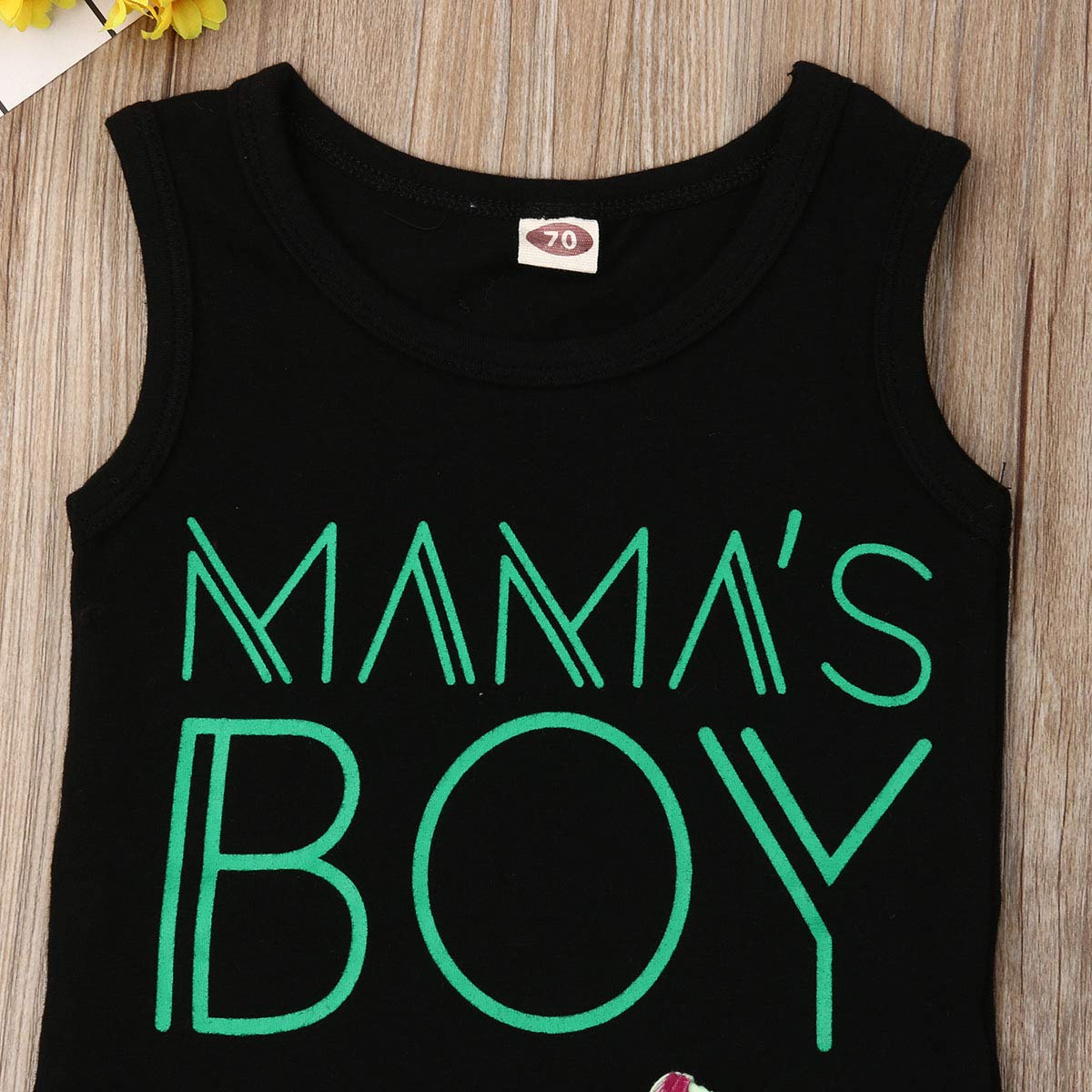 Toddler Boys Summer Shorts Set - Sleeveless Shirt & Shorts 2PC Outfit for Playtime