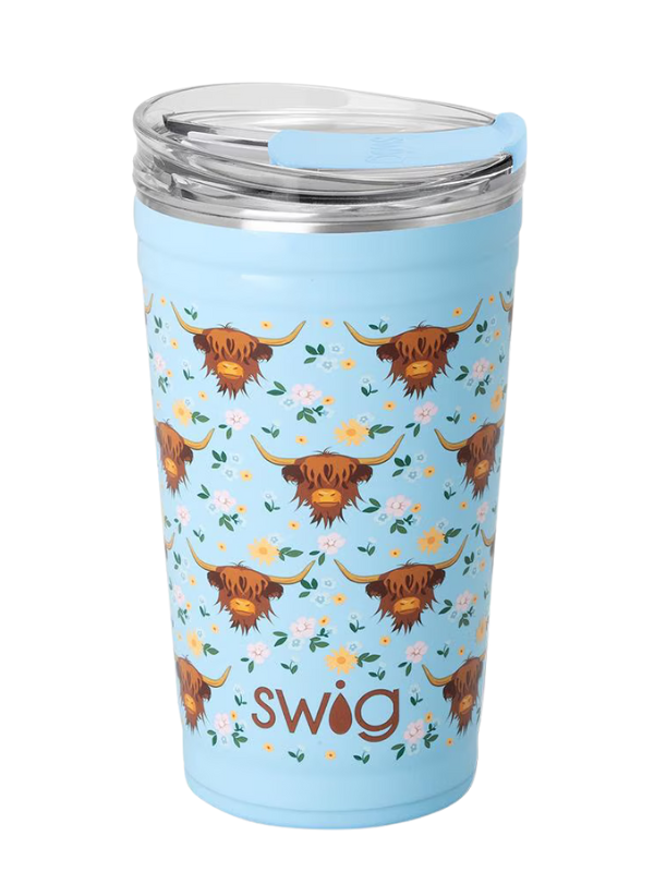 Swig Holy Cow Party Cup - Fun & Durable Plastic Cups for Parties, BBQs, and Outdoor Events | Bulk Pack for Entertaining