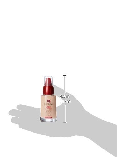 Dermacol 24H Control Long Lasting Makeup Foundation - No.0 Lightest Shade, Full Coverage, Waterproof & Transfer-Proof for All-Day Wear | Perfect for Wedding, Photography & Special Events