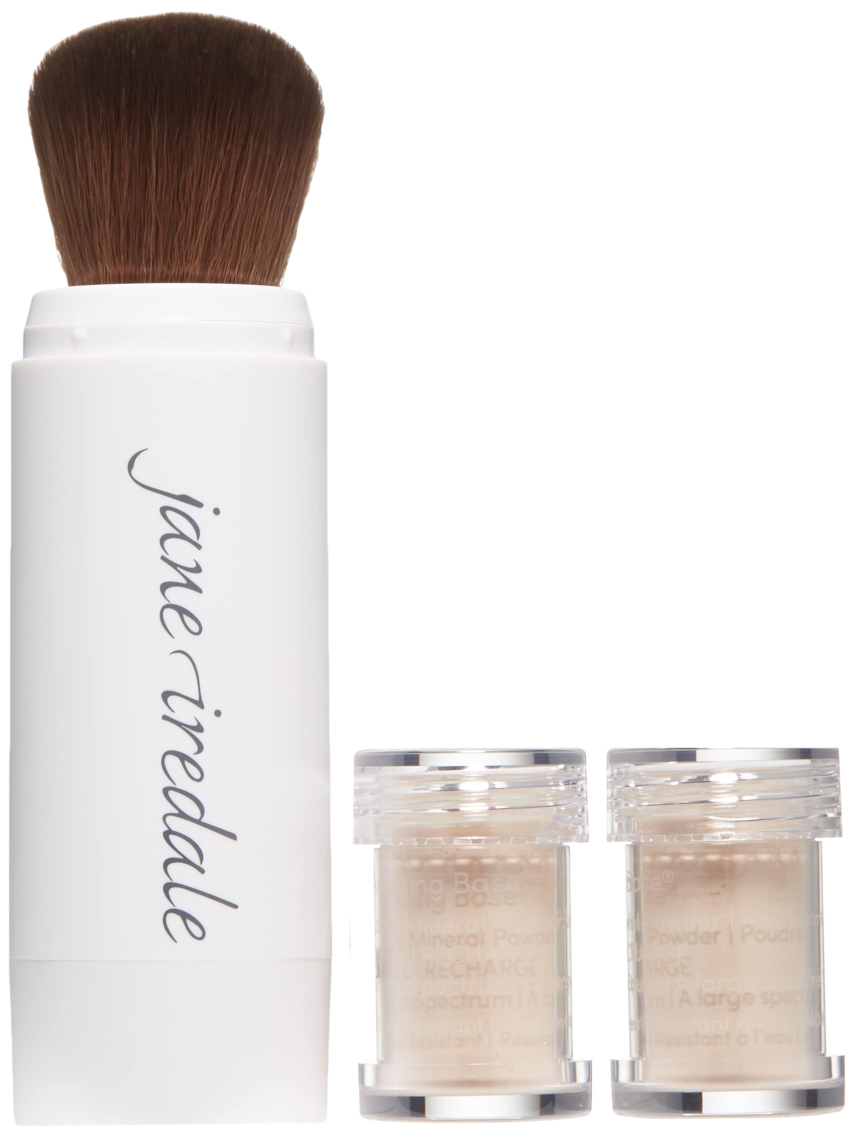 Jane Iredale Amazing Base Loose Mineral Powder - SPF 20 Luminous Foundation | Oil-Free, Talc-Free, Weightless | Vegan & Cruelty-Free Makeup for Flawless Everyday Coverage | Perfect for Sensitive Skin & Natural Makeup Looks