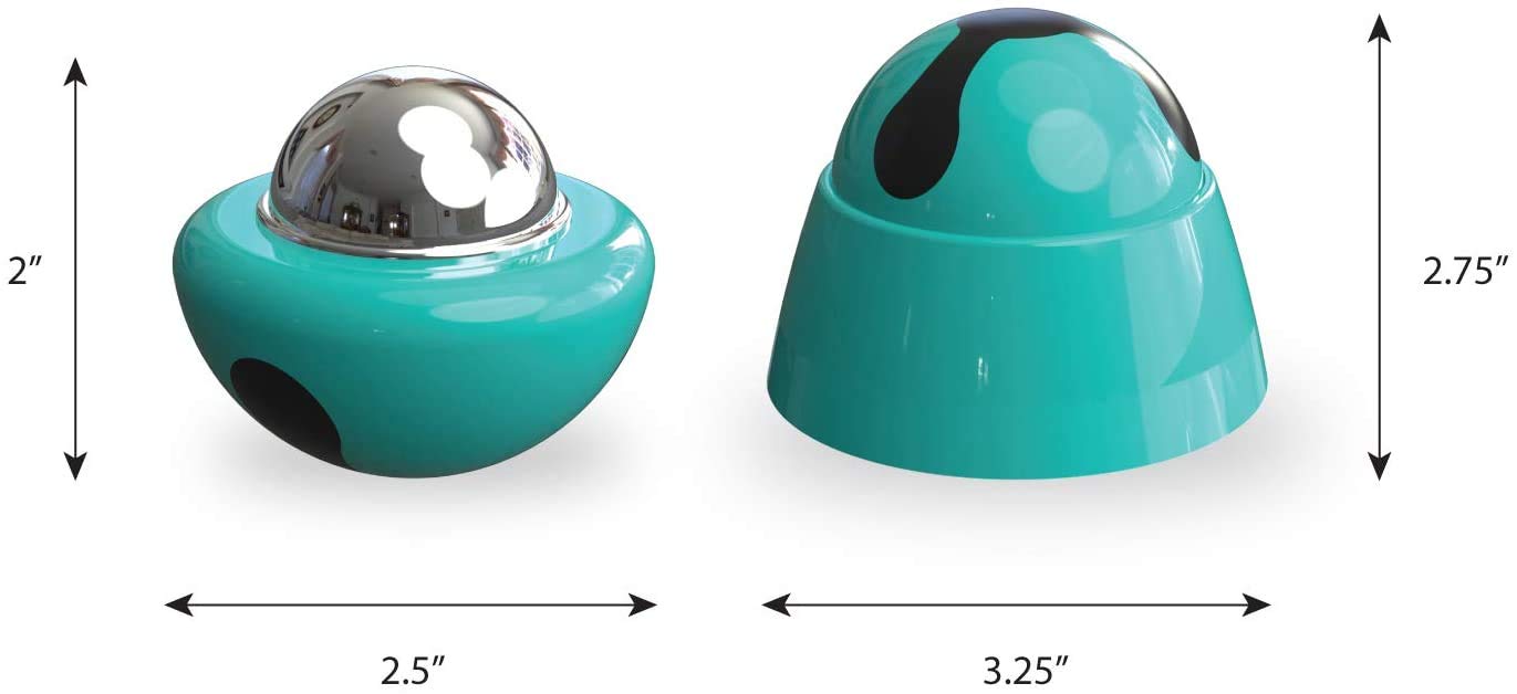 Handheld Massage Roller with Base - Relieve Muscle Pain, Trigger Points & Stress | Cool Rolling Ball for Full Body Relaxation | Perfect for Post-Workout Recovery & Home Therapy