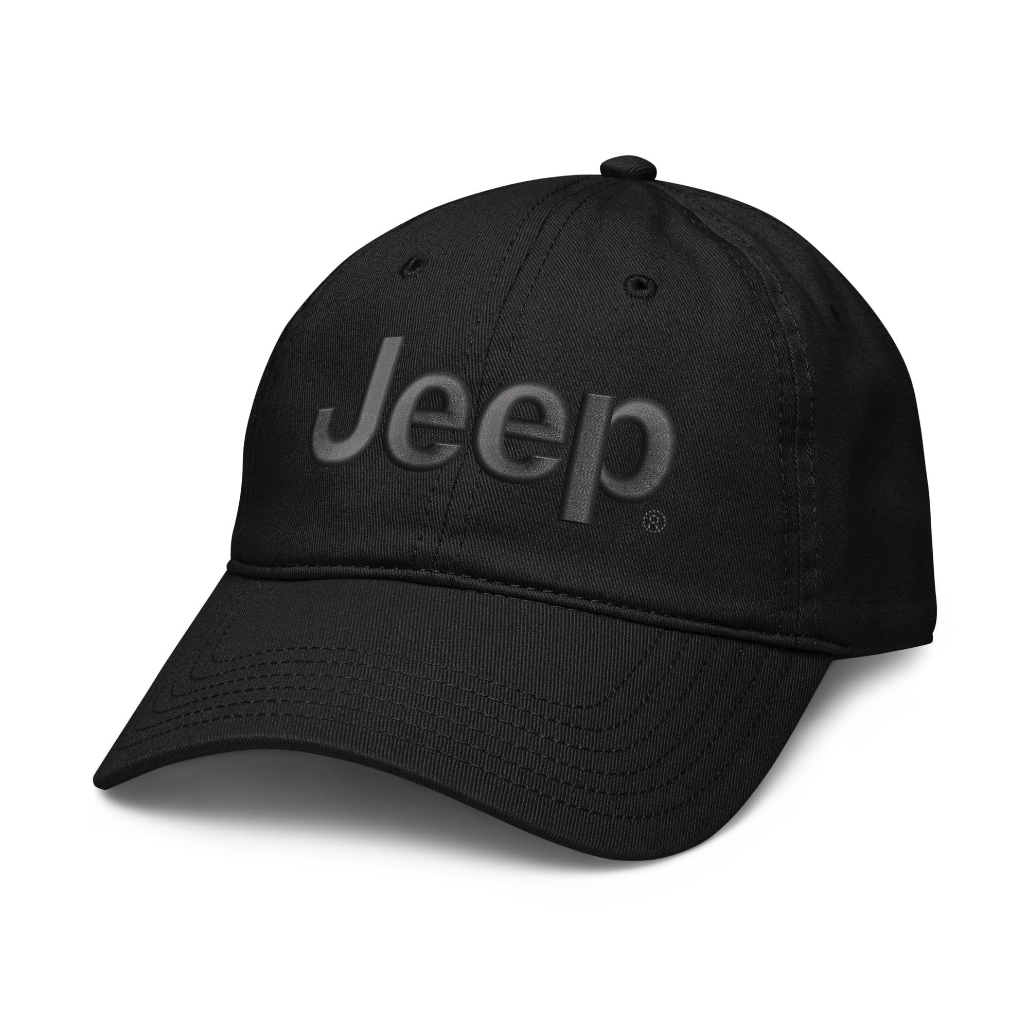 Jeep Cap Adjustable Puff Embroidered Baseball Hat for Men & Women - Stylish Outdoor Trucker Hat for Driving, Hiking, and Casual Wear