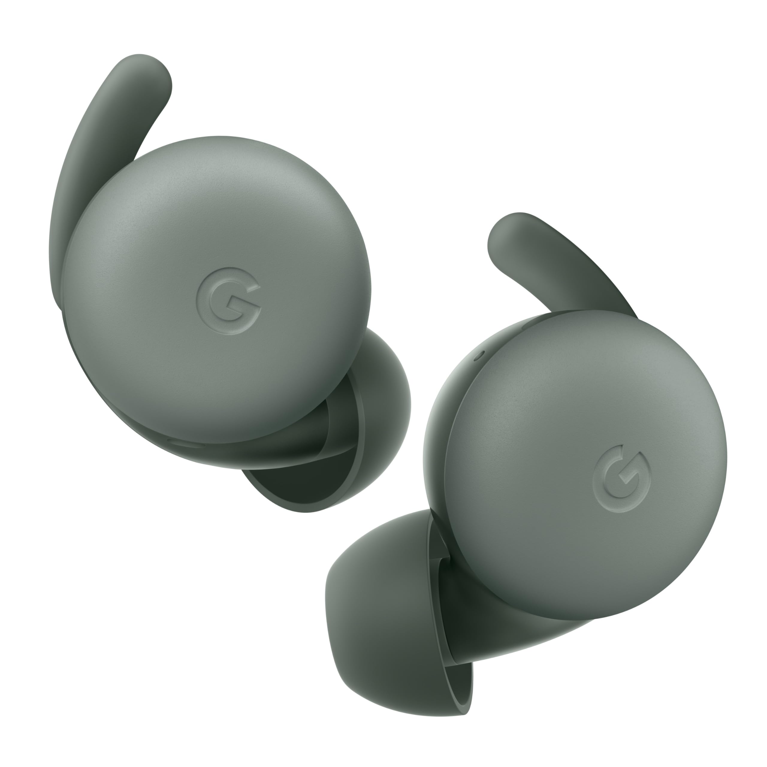 Google Pixel Buds A-Series Wireless Bluetooth Earbuds - Dark Olive Green, Noise Isolating, Hands-Free Calls, Long Battery Life - Perfect for Workouts, Commuting & Travel