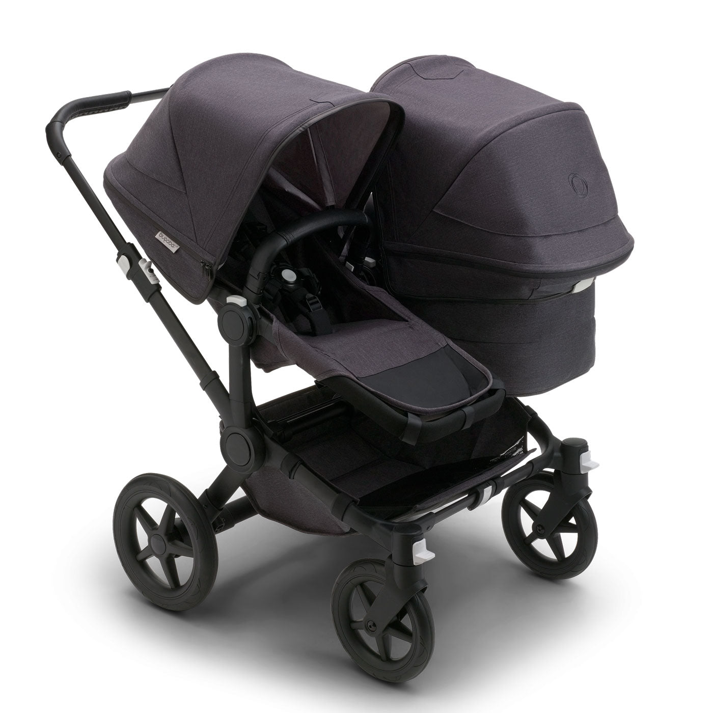Bugaboo Donkey 5 Duo Stroller Extension Complete Set - Premium Twin Baby Stroller for Newborns & Toddlers - Perfect for City Walks, Shopping & Travel with Two Kids