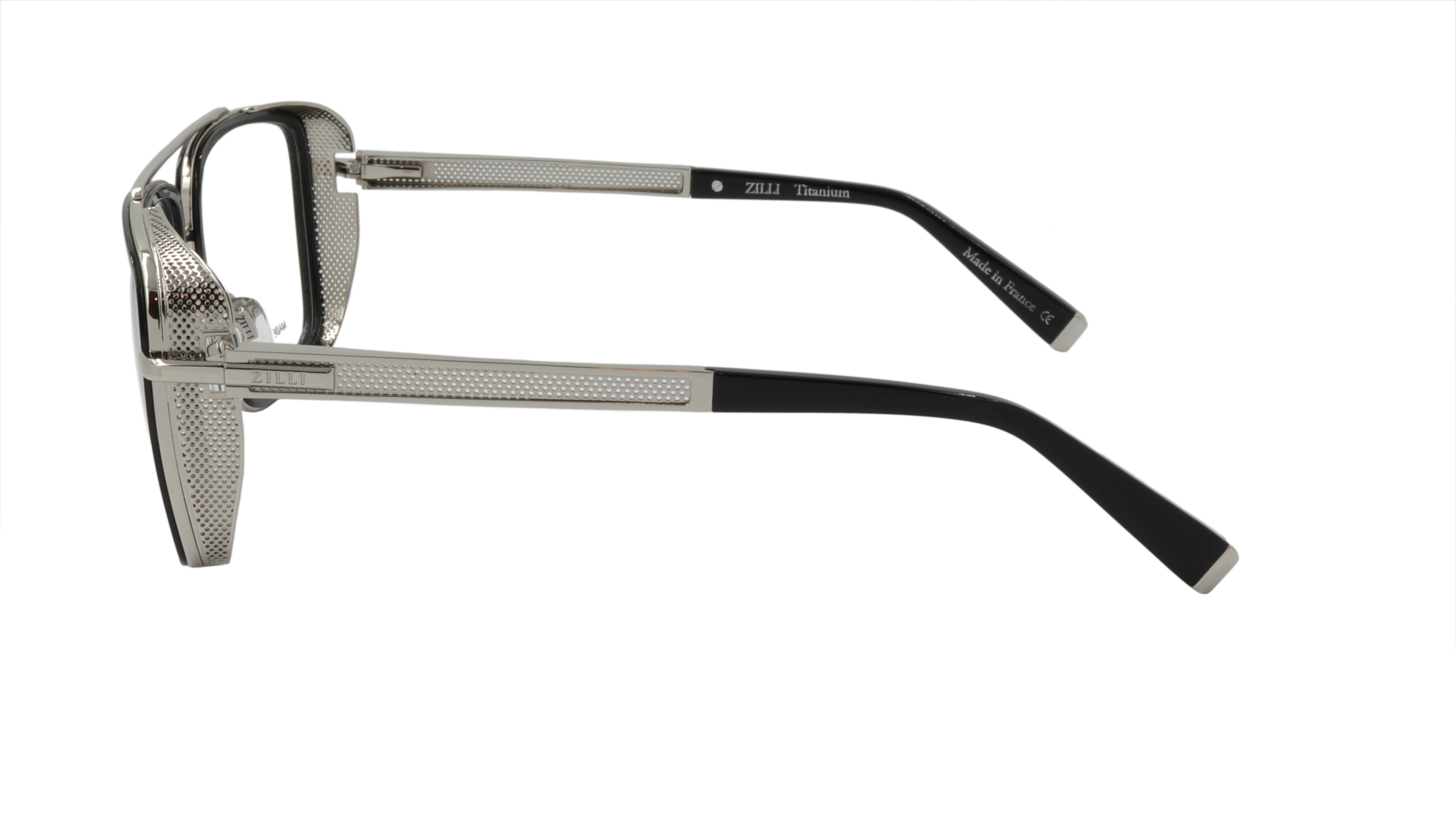 ZILLI Titanium Acetate Eyeglasses Frame ZI 60049 C02 - Premium French-Made Optical Glasses for Men & Women | Perfect for Reading, Work, and Fashion Accessories
