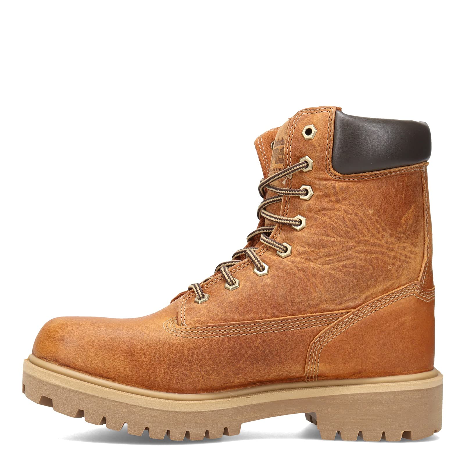 Timberland PRO Men's 8 Inch Soft Toe Insulated Waterproof Work Boots - Steel Toe Safety Shoes for Construction, Hiking & Outdoor Winter Work