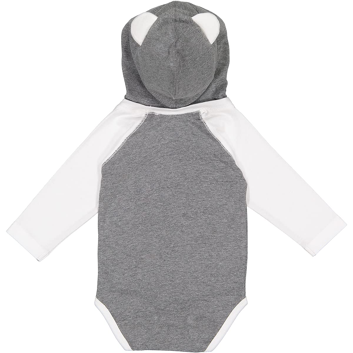 Inktastic Grandma's Lil Man Long Sleeve Baby Bodysuit - Soft Cotton Creeper for Newborn Boys, Perfect for Family Photos & Special Occasions