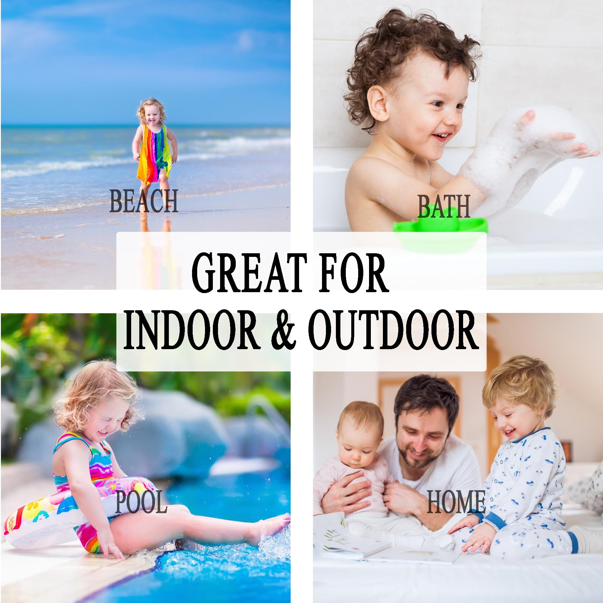 **Kids Animal Hooded Towel Poncho for Boys & Girls - Soft & Absorbent Beach, Bath & Pool Swim Towel for Toddlers 3-8 Years Old - Perfect for Swimming, Beach Trips & After-Bath Warmth**