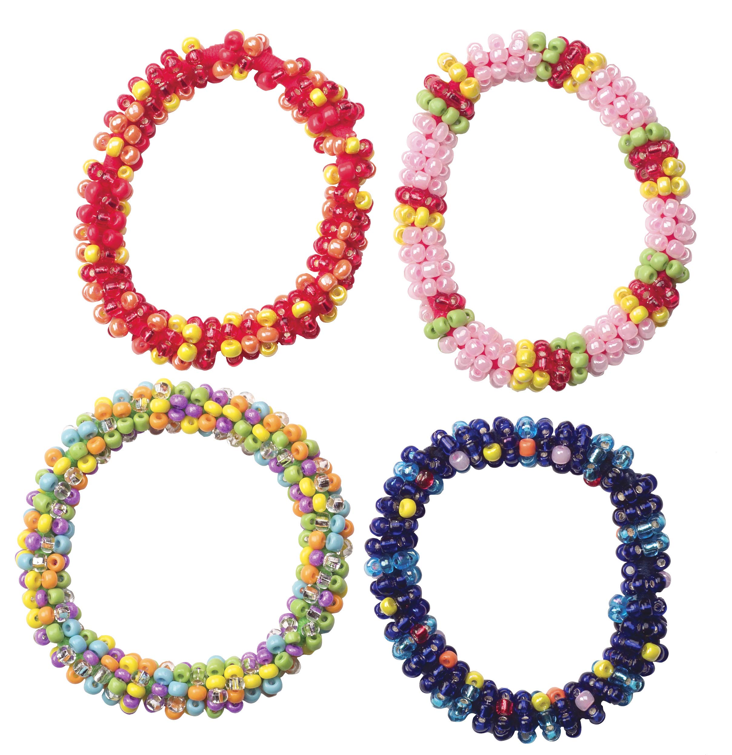 ALEX Toys DIY Wear Beading Around Jewelry Kit for Kids - Creative Bead Making Set for Necklaces, Bracelets & More - Perfect for Arts & Crafts, Birthday Gifts & Party Activities