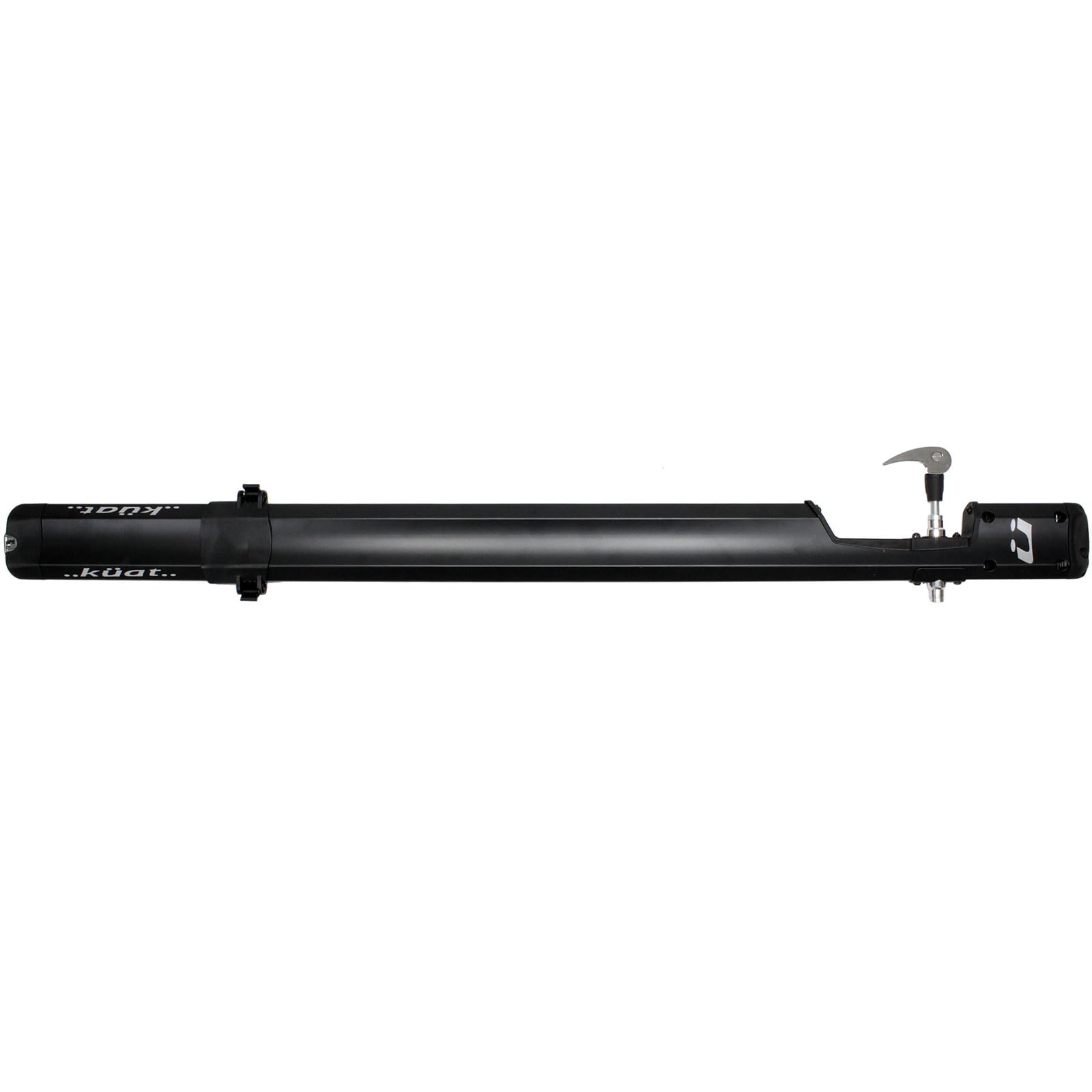KUAT Trio Fork Mount Bike Roof Rack - Secure & Durable 1-Bike Carrier with Integrated Cable Lock, Sliding Rear Tire Strap & Adapters (Black/Silver) | Perfect for SUVs, Sedans & Outdoor Adventures