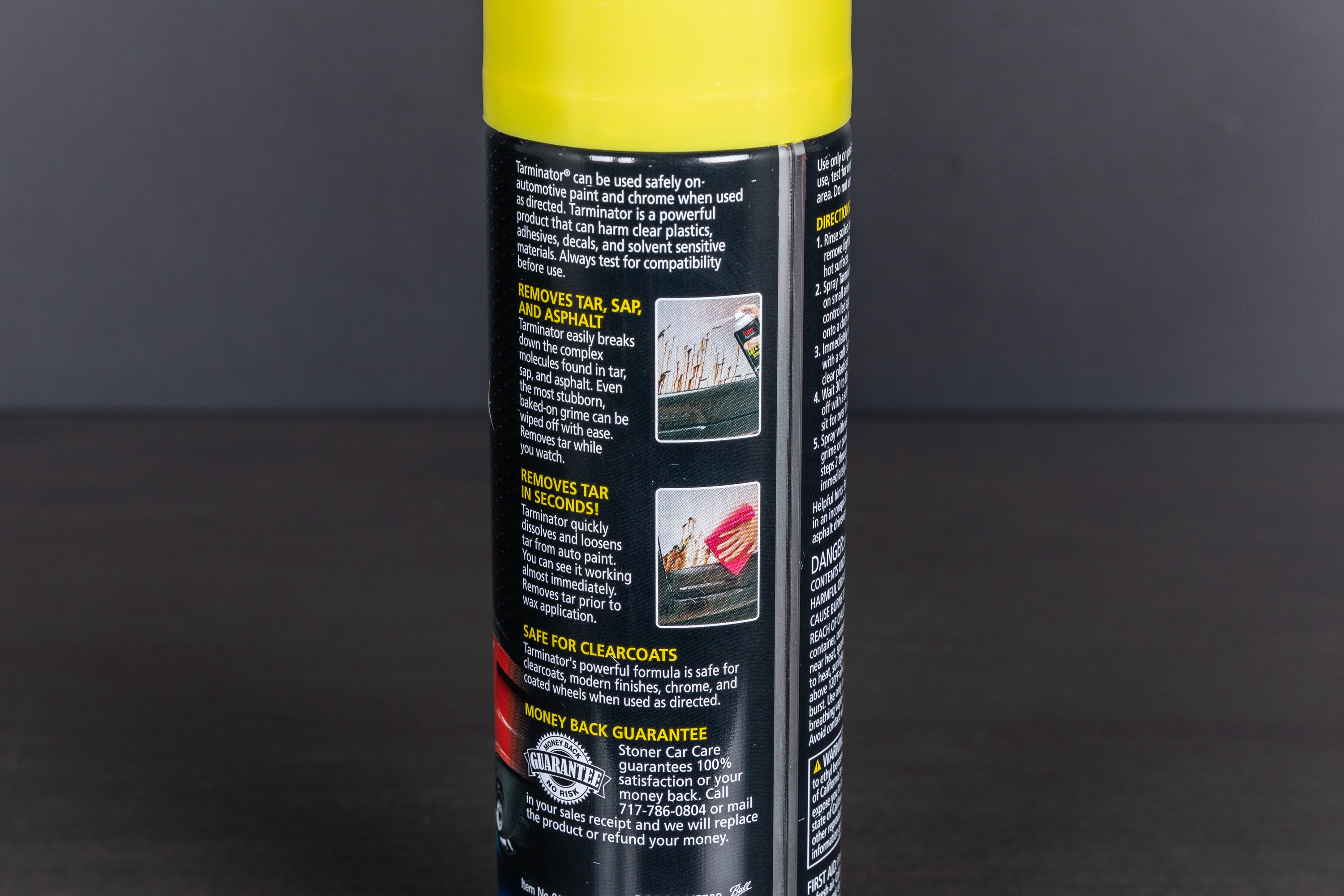 Stoner Tarminator Tar & Sap Remover - Heavy Duty Car Cleaner for Sticky Residue, Bug Splatter & Tree Sap - Perfect for Auto Detailing, RV & Boat Cleaning