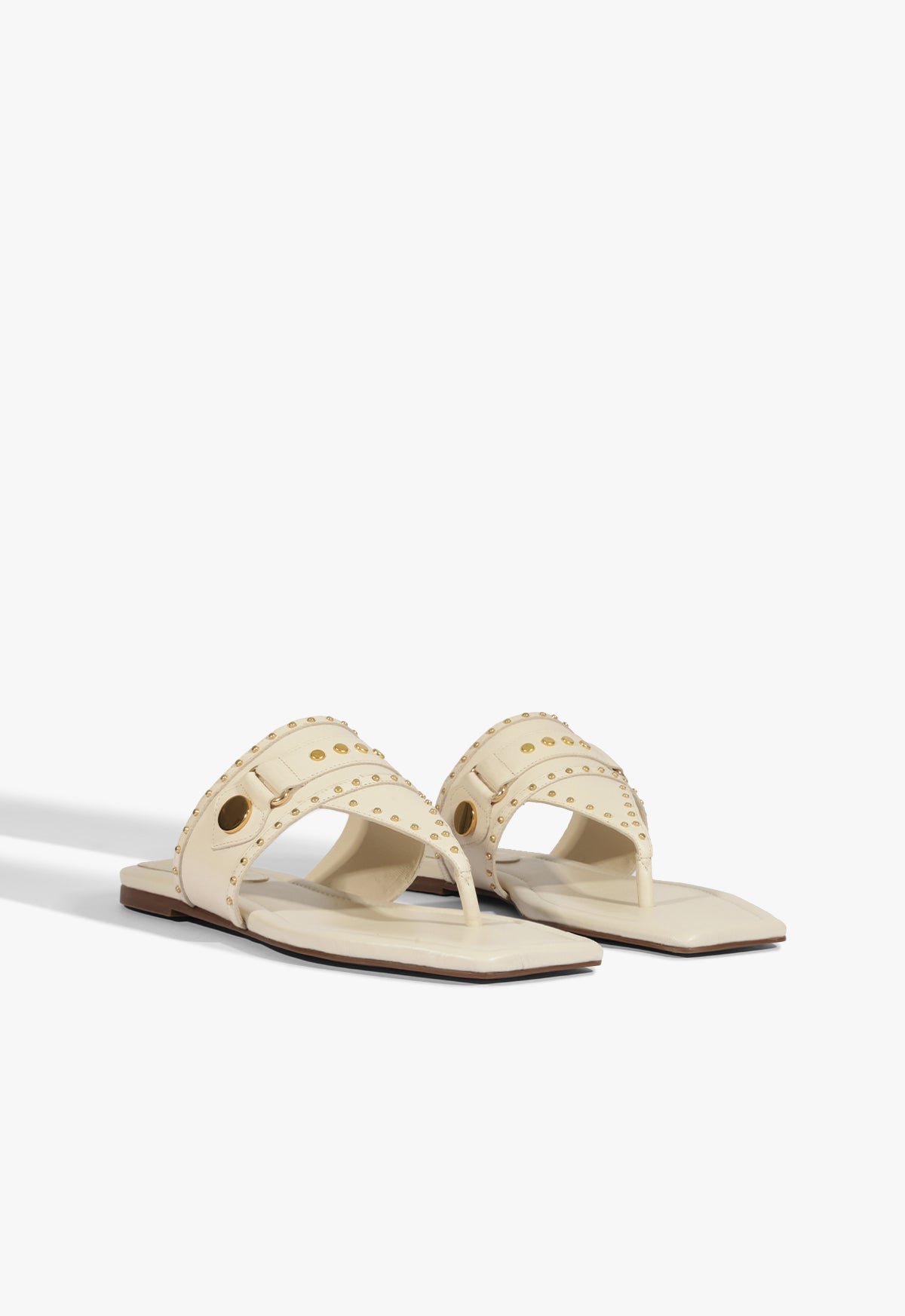 Aria White Leather Sandal - Women's Comfortable Summer Sandals for Beach, Walking & Casual Outfits