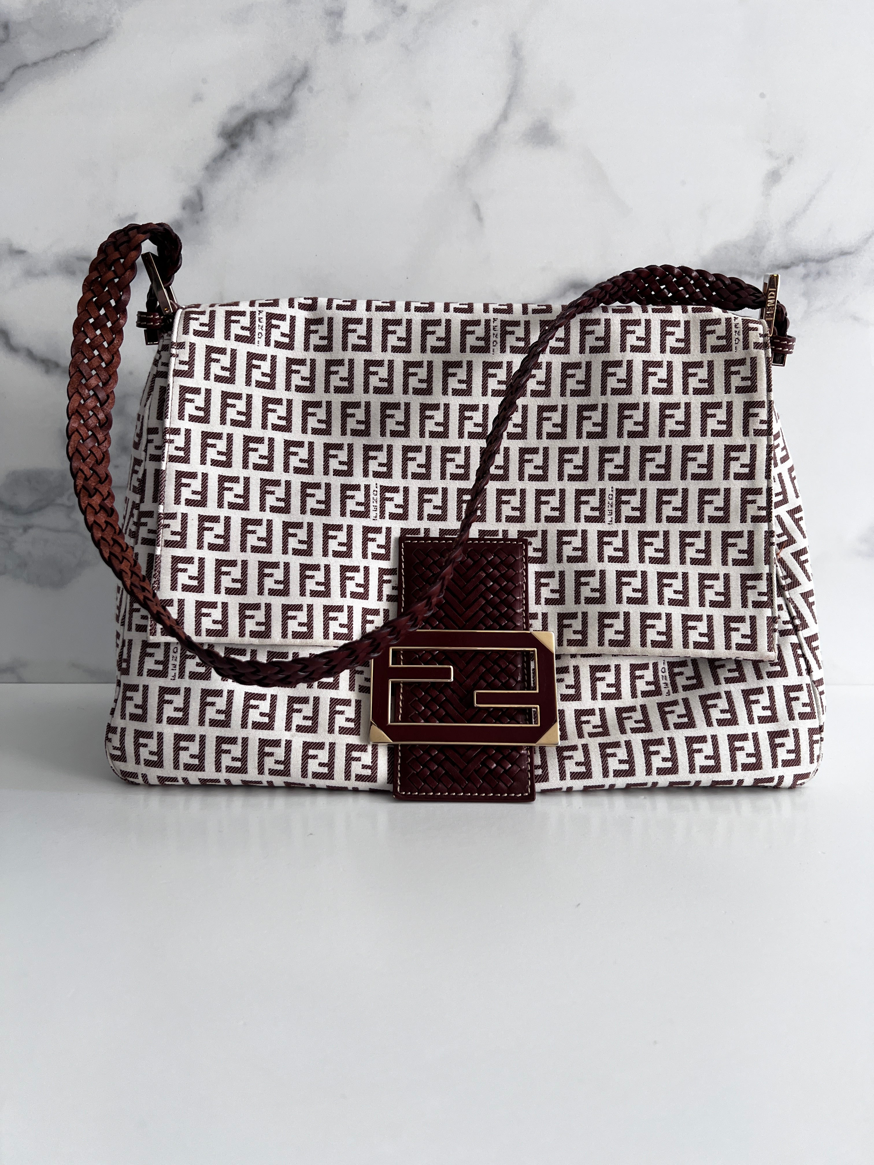 Fendi Bigger Mamma Baguette Bag - Luxury Designer Crossbody Handbag for Women | Perfect for Parties, Date Nights & Everyday Use