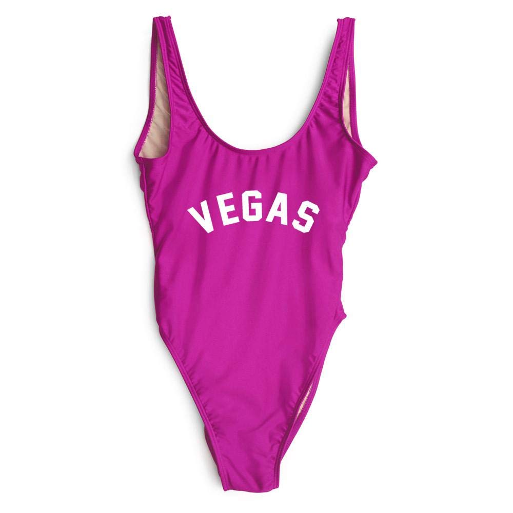 Stylish Vegas Swimsuit for Women - Trendy One Piece Bathing Suit for Pool, Beach & Vacation | Perfect for Summer, Swimwear & Travel