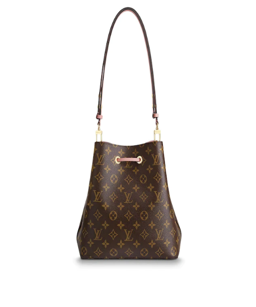 Authentic Louis Vuitton NéoNoé Monogram Rose Poudre Handbag - Luxury Crossbody Purse for Women, Perfect for Work, Travel & Everyday Use