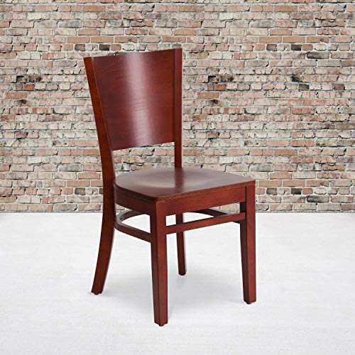 Mahogany Wood Seat/Mahogany Wood Frame