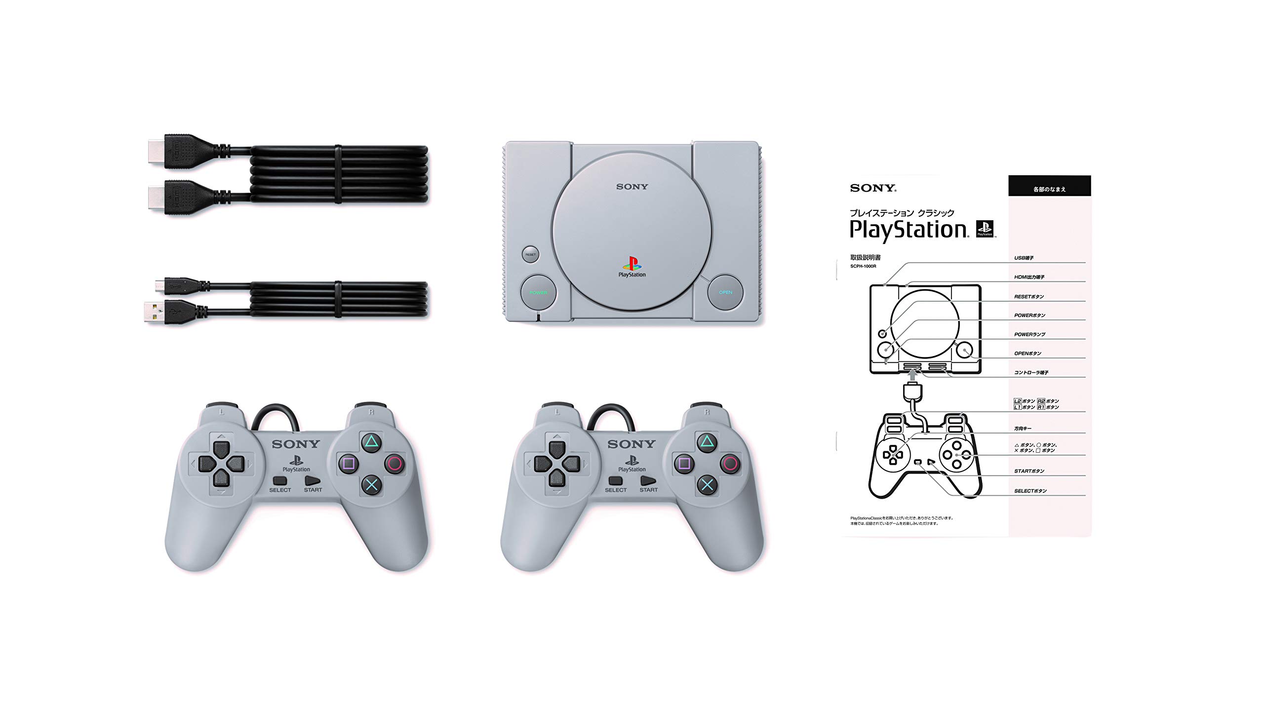 Refurbished PlayStation Classic Console - Mini Retro Gaming System with 20 Pre-Loaded Games | Perfect for Home Entertainment & Nostalgic Gaming Experience
