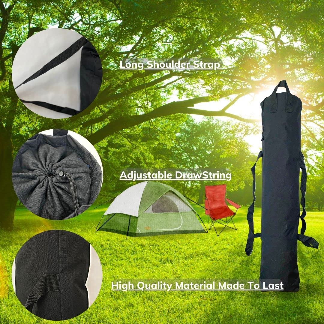 NGIL Camp Folding Chair Replacement Carry Bag - Durable Outdoor Chair Cover for Adults - Waterproof Camping Chair Storage Bag (No Chair Included) - Perfect for Camping, Hiking, Beach & Backyard Use
