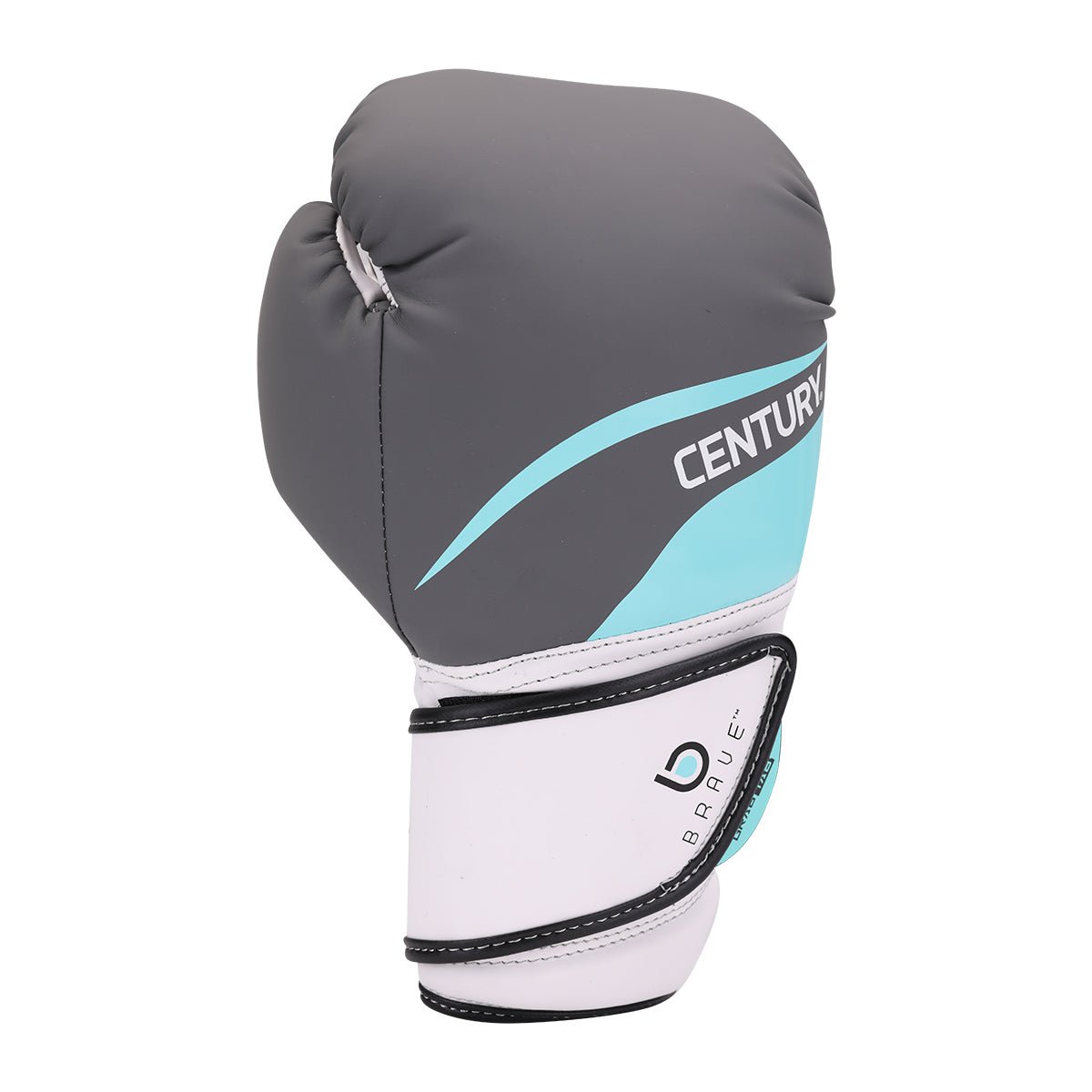 Brave Women's Boxing Gloves - Premium White & Teal Training Gloves for Fitness, MMA, Kickboxing & Home Workouts - Ideal for Boxing Classes, Gym Training & Self-Defense Practice