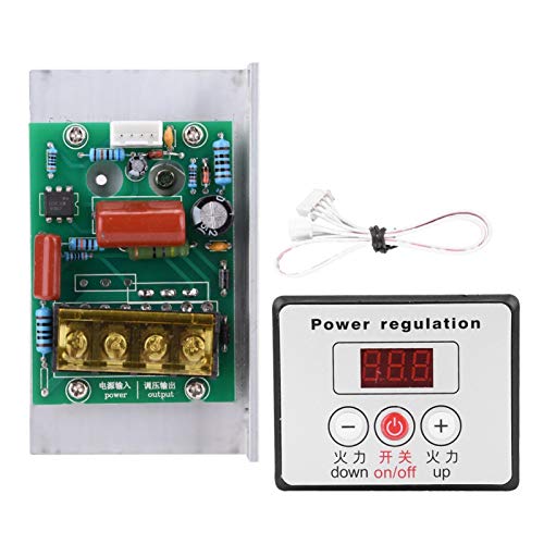 220V AC Motor Speed Controller - Electronic Voltage Regulator for Home Appliances | Perfect for Fans, Pumps & Power Tools Speed Control
