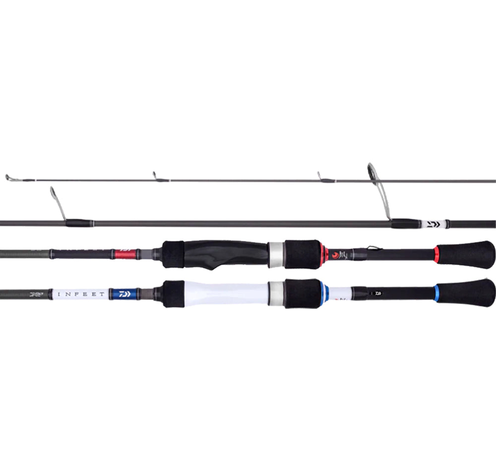 Daiwa 20 Feet Spinning Fishing Rod - Lightweight Graphite Saltwater/Freshwater Fishing Pole for Surf, Pier & Boat Fishing