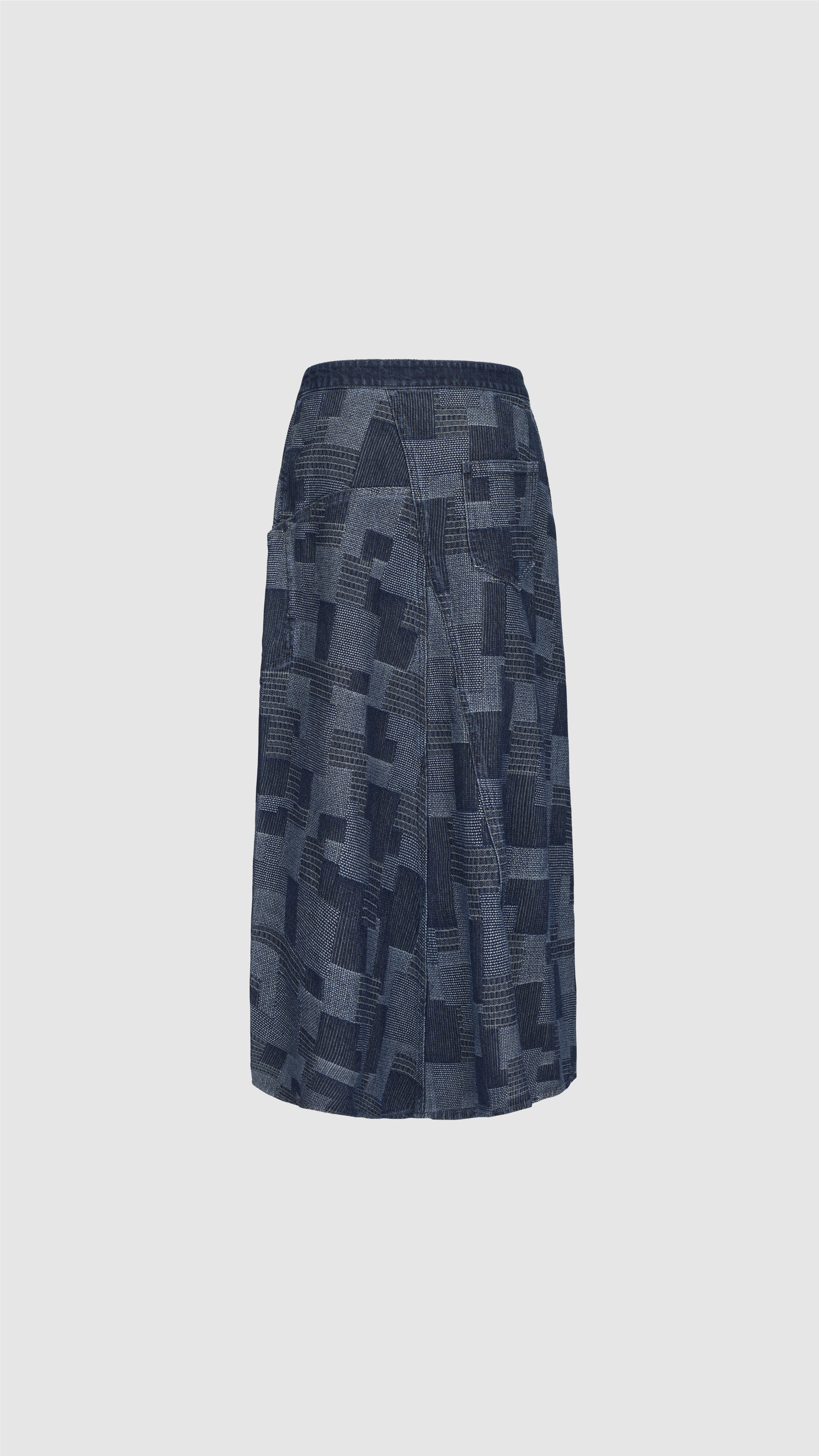 Stylish High Waist Denim Skirt for Women - Trendy A-Line Denim Mini Skirt with Pockets - Perfect for Casual Outfits, Date Nights & Summer Fashion