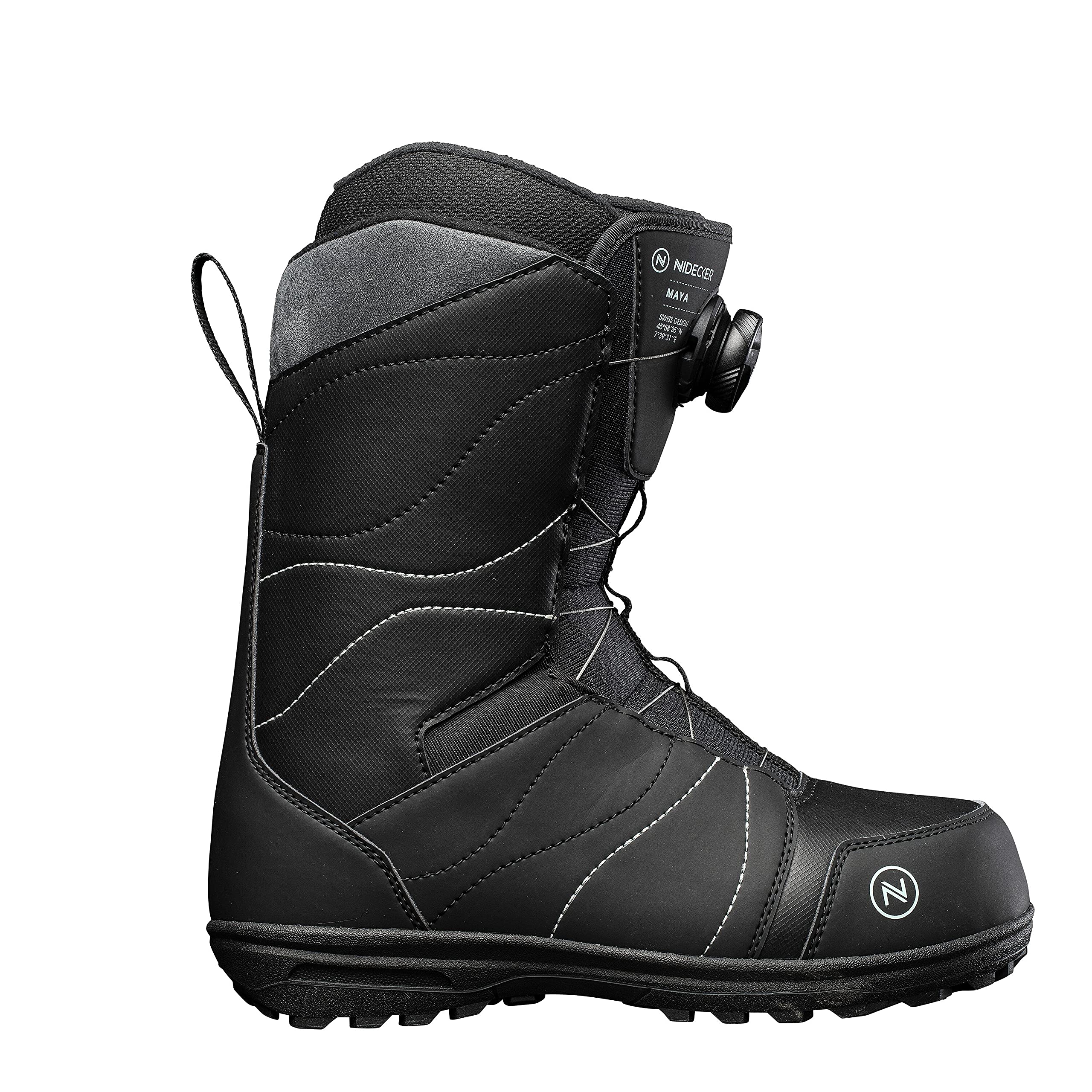 NIDECKER Maya 2022 Women's Snowboard Boots for Beginners - Comfortable & Supportive for All-Mountain Riding