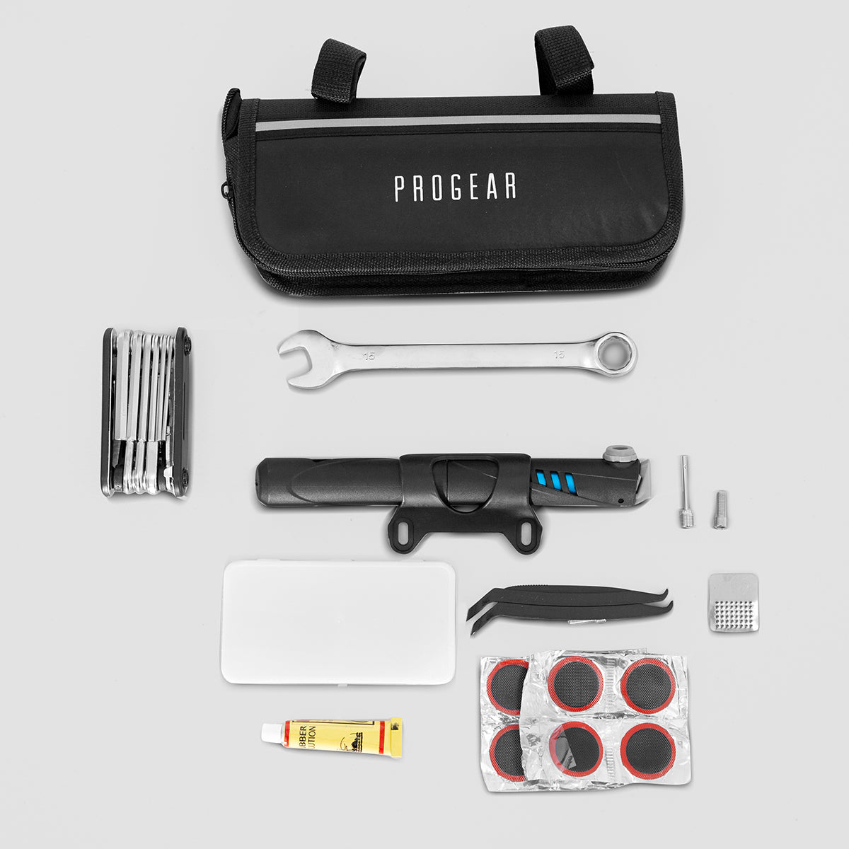 Progear 4-in-1 Multi-Purpose Tool Kit with Durable Carry Bag - Perfect for Home Repairs, Camping, and Outdoor Adventures