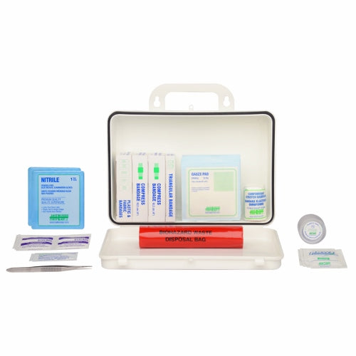 Type 1 Personal/Isolated Kit for 1 Worker - Large Plastic Safety Equipment | OSHA Compliant PPE for Construction, Healthcare & Industrial Use