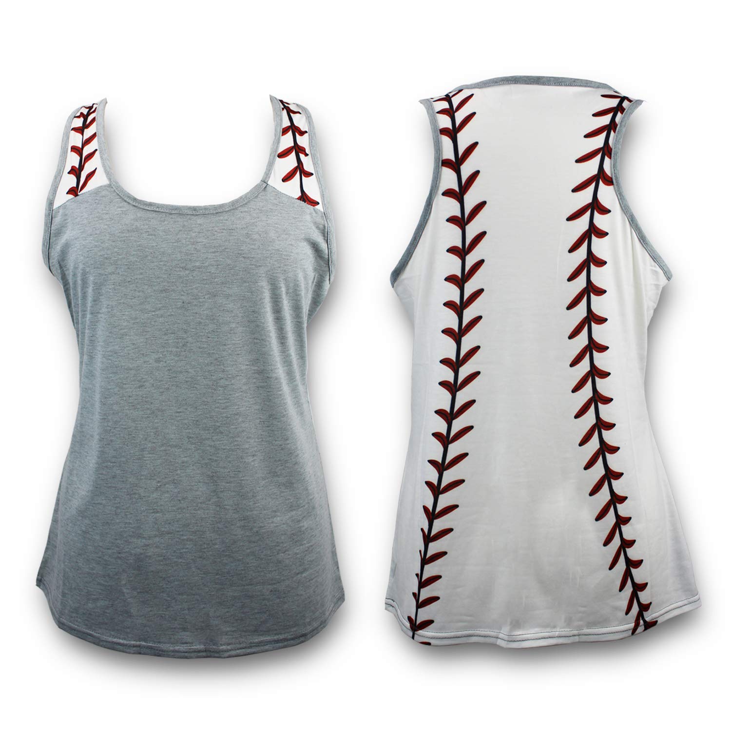 Baseball Tank Top for Mom - Soft & Comfortable Fan T-Shirt - Perfect Team Apparel Gift for Women - Great for Games, Tailgating & Casual Wear