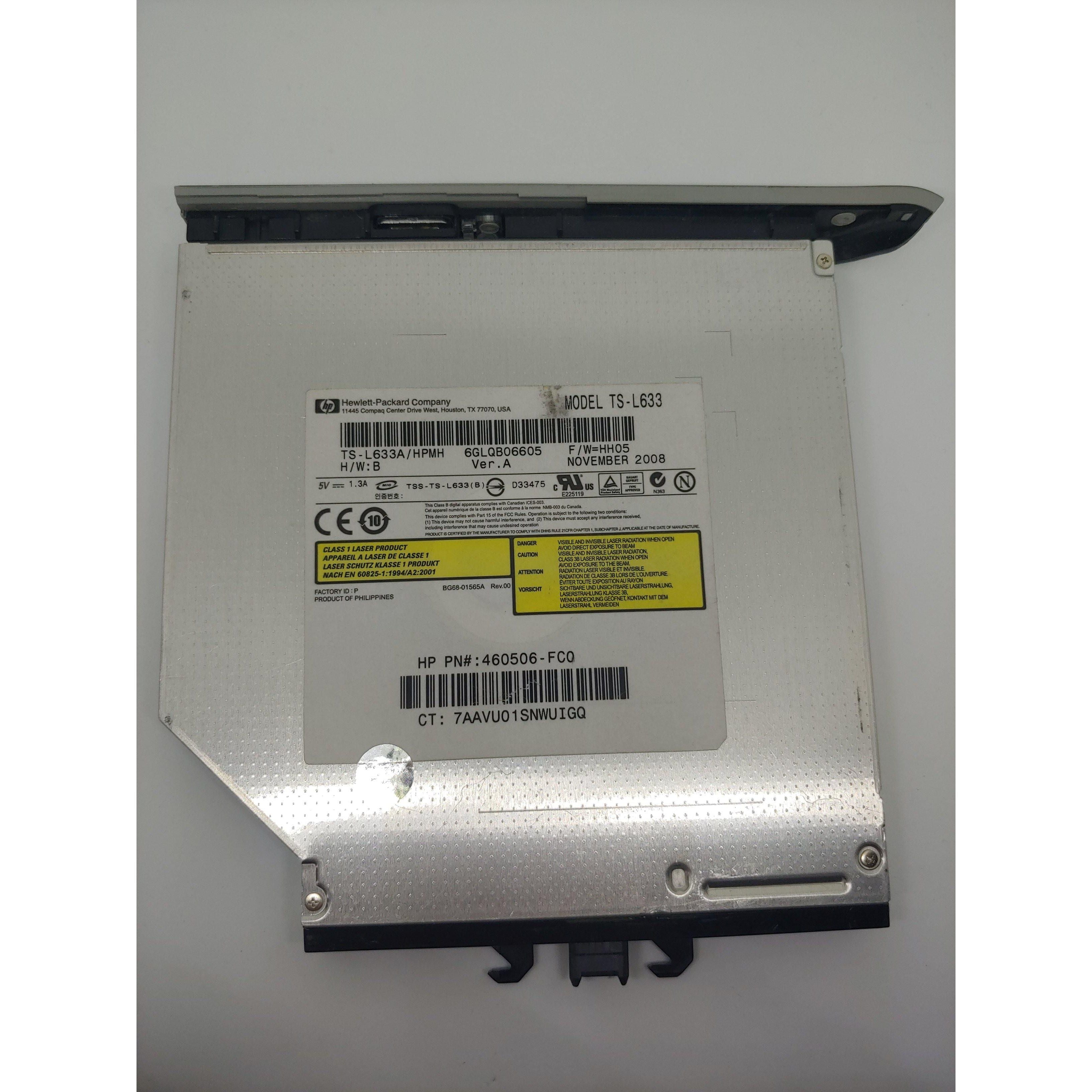 HP DVD±RW DL Drive 460506 FC0 TS L633A HPMH - Compatible with Laptops, Desktops | Fast Data Burning & Reading | Perfect for Backup, Media Storage & Entertainment
