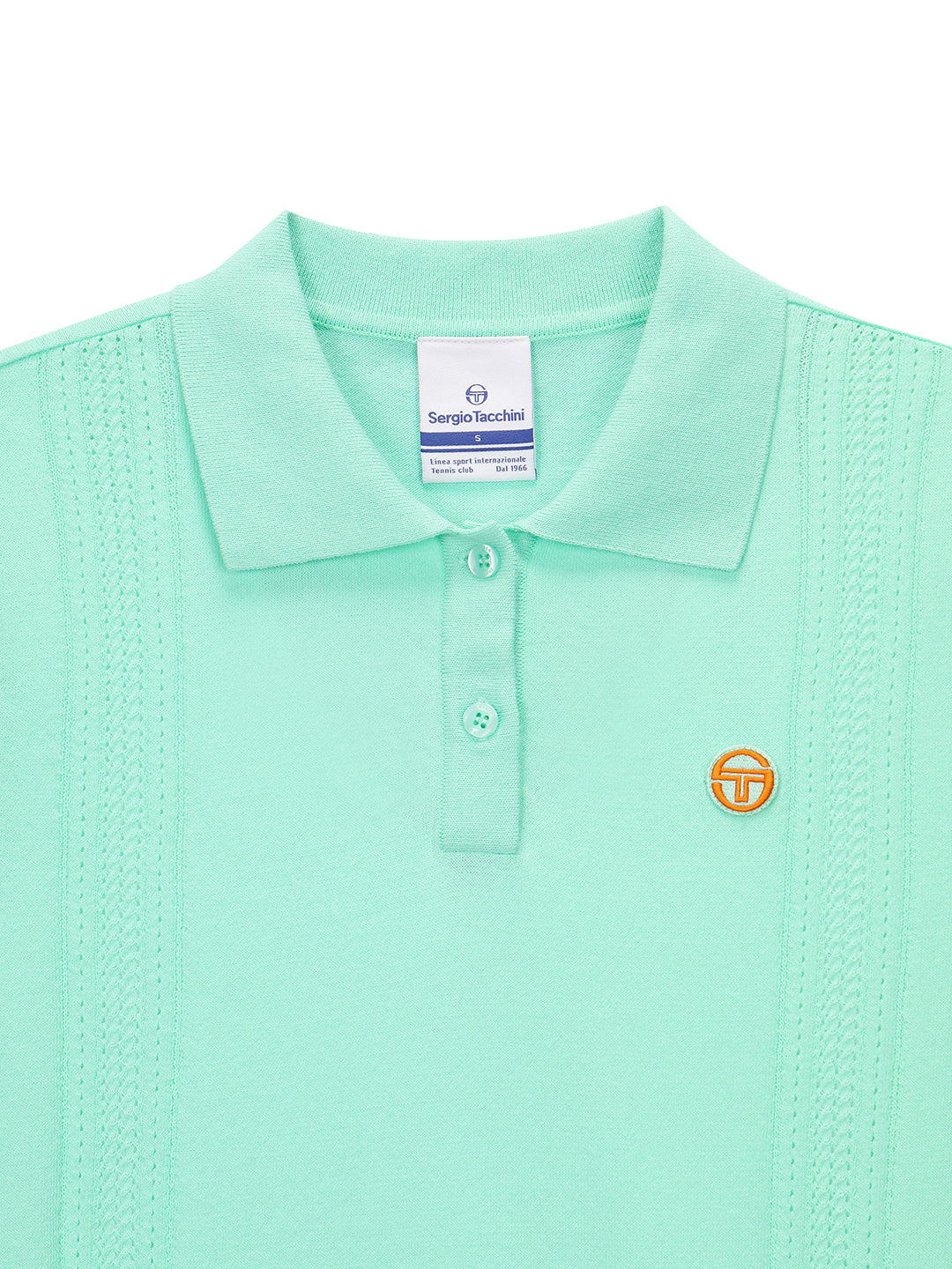 Preppy Knit Polo Shirt for Men - Light Mint Green Casual Wear | Perfect for Office, Golf & Summer Outfits