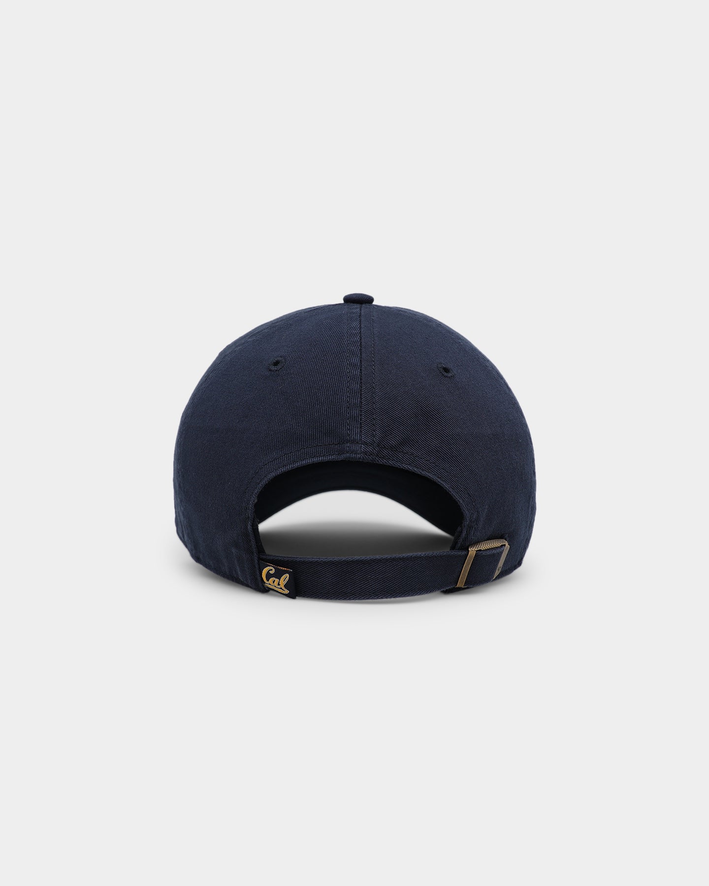 47 Brand California Berkeley Golden Bears '47 Clean Up Strapback Adjustable Hat - Navy Blue Snapback Cap for Men & Women - Perfect for Game Day, College Spirit & Casual Wear
