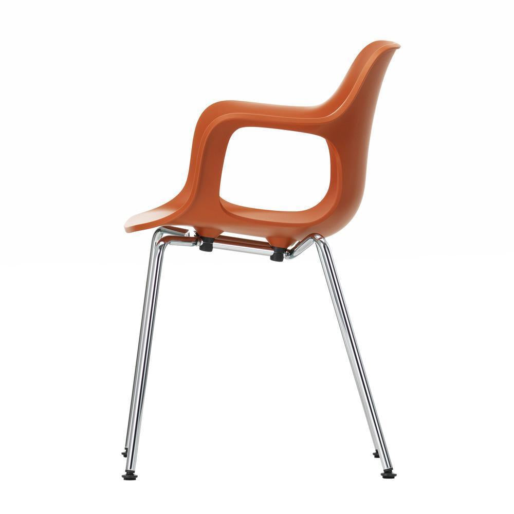 HAL Armchair Tube Stackable Chair - Modern Lightweight Stacking Chair for Home, Office, or Outdoor Use - Durable and Space-Saving Design for Parties, Events, and Small Spaces