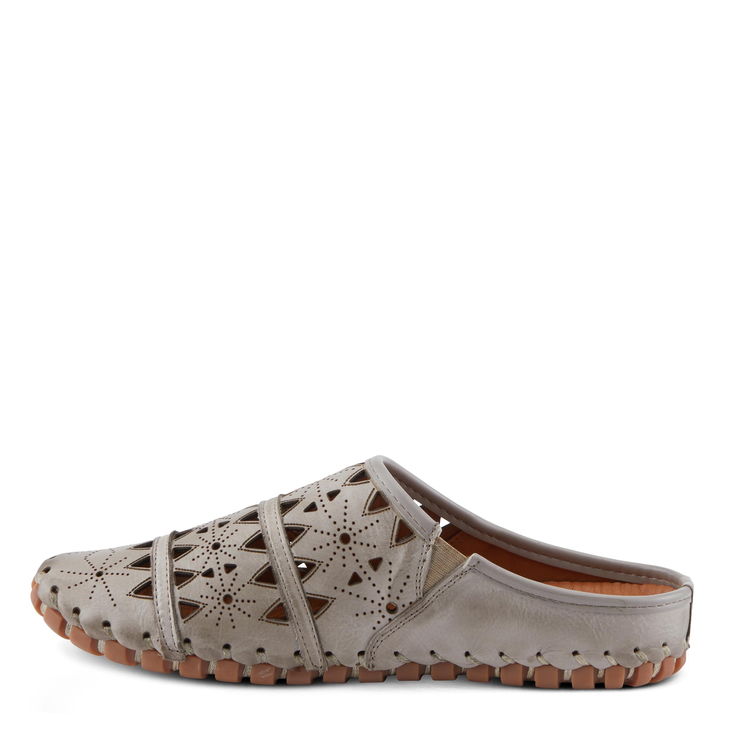 Spring Step Fusalide Women's Slip-On Clogs - Comfortable Leather Shoes with Non-Slip Rubber Outsole | Perfect for Nurses, Teachers & Casual Wear