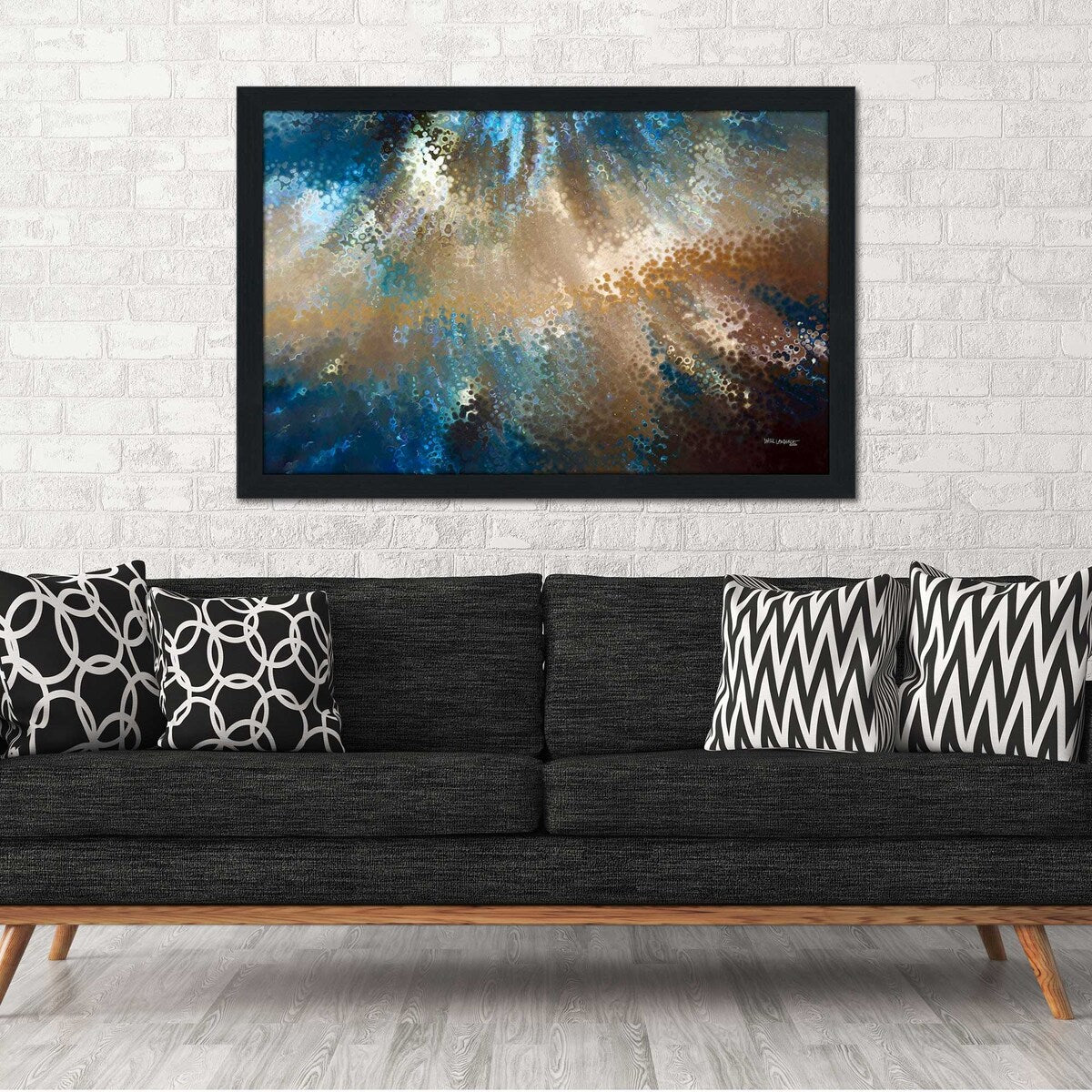 2 Timothy 1:7 Be Fearless by Mark Lawrence - Inspirational Bible Verse Acrylic Wall Art - Perfect for Home, Office & Church Decor