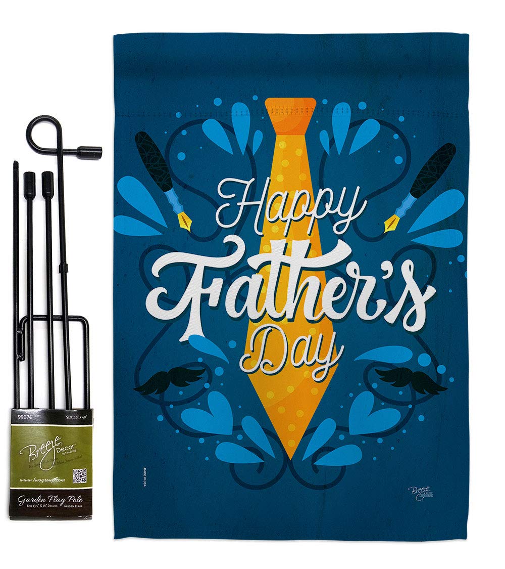 Dad Garden Flag Set - Father's Day Gift for Yard & Home Decor