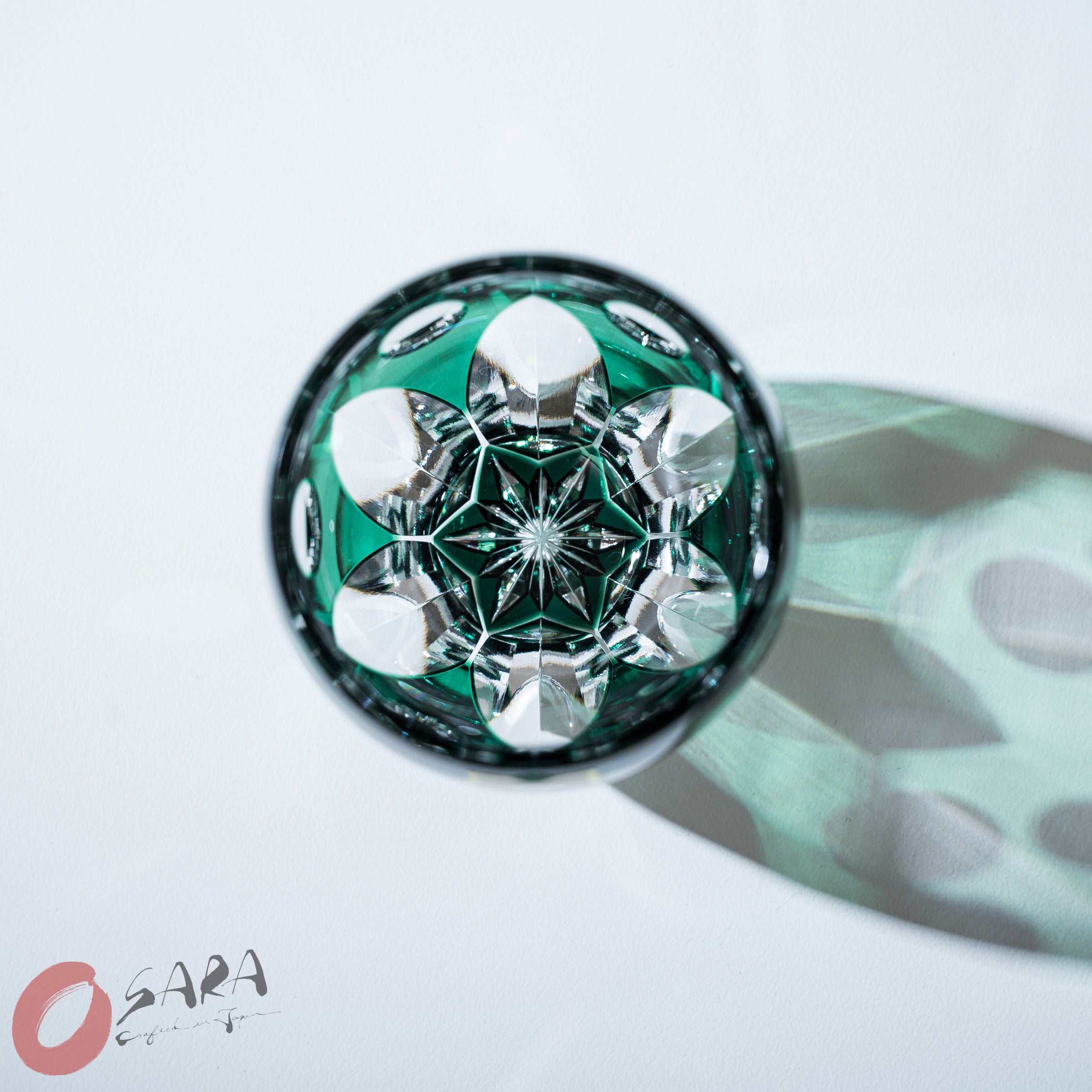 Premium KAGAMI Crystal Sake Glass Set - Elegant Narcissus Design for Japanese Sake, Wine & Cocktails | Perfect for Dining, Gifts & Special Occasions