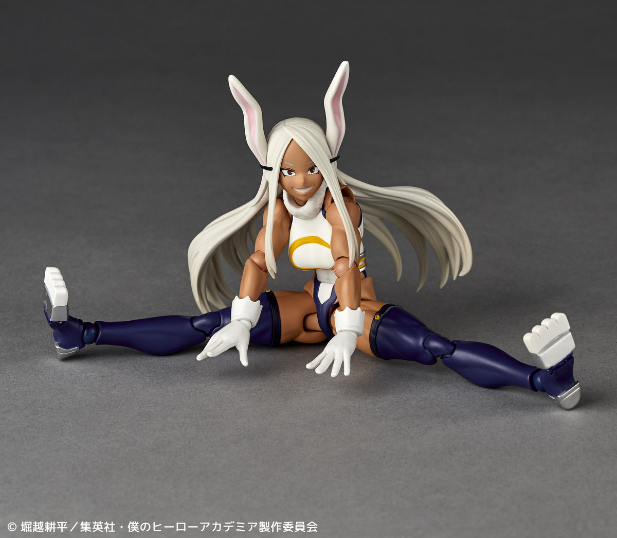 Amazing Yamaguchi Revoltech Action Figure - My Hero Academia Mirko (NR054) for Collectors & Anime Fans | Perfect for Display & Cosplay Inspiration