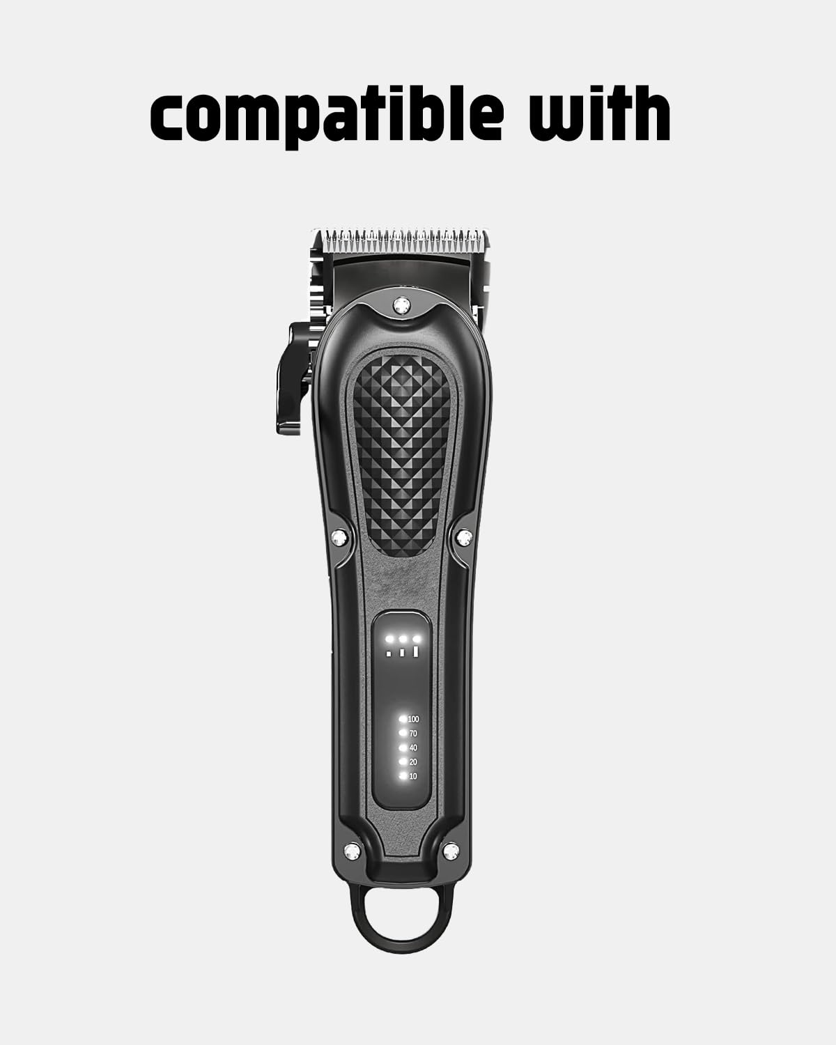 Haokry Hair Clippers Replacement Charger for P-8900 - 3.3ft Power Cord, Compatible with Men's Hair Trimmers - Perfect for Home Barbering & Travel Grooming