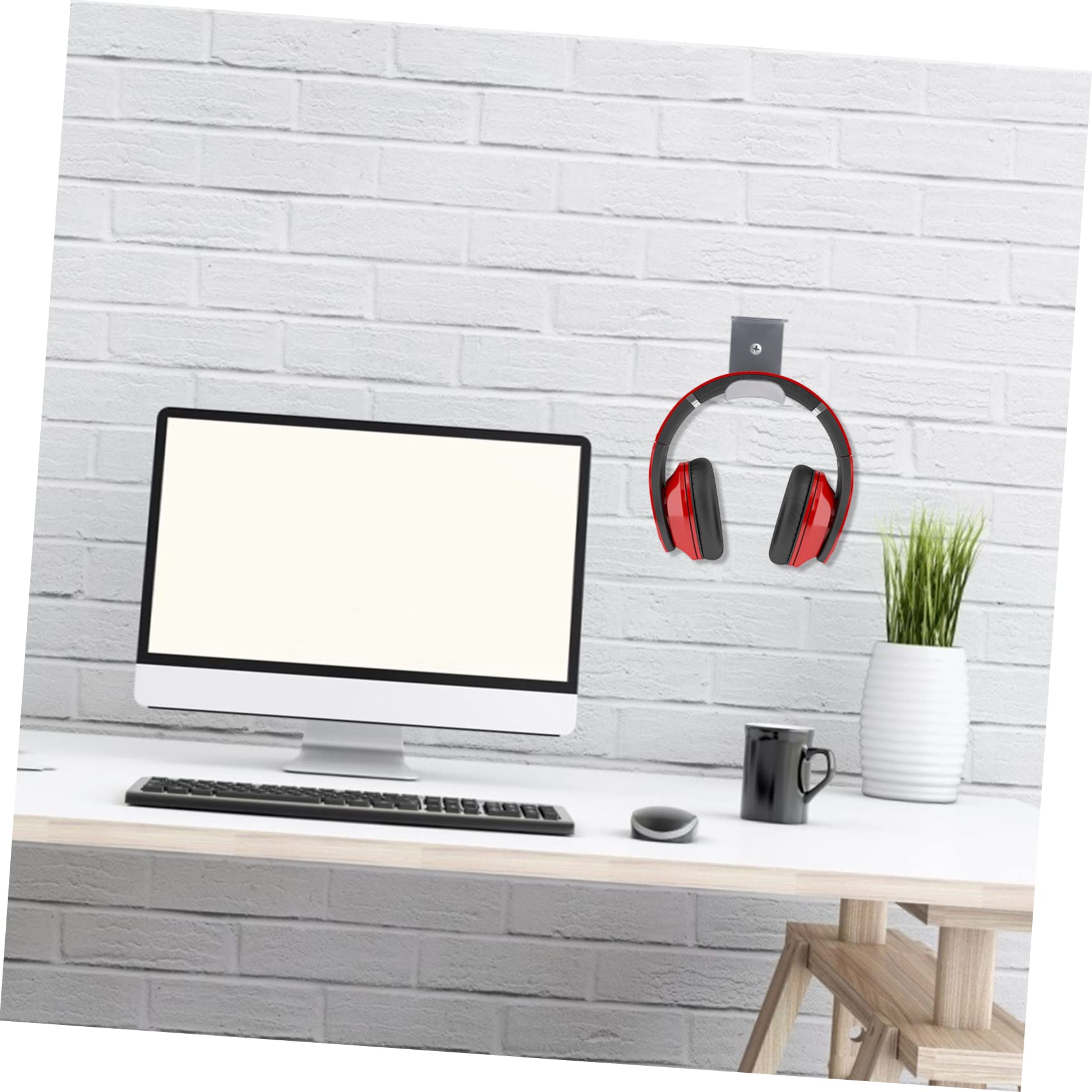 Premium Headphone Stand - Durable & Lightweight Desk Display Holder for Gaming Headsets, Studio Headphones | Perfect for Office, Home, Gaming Setup & Travel Accessories