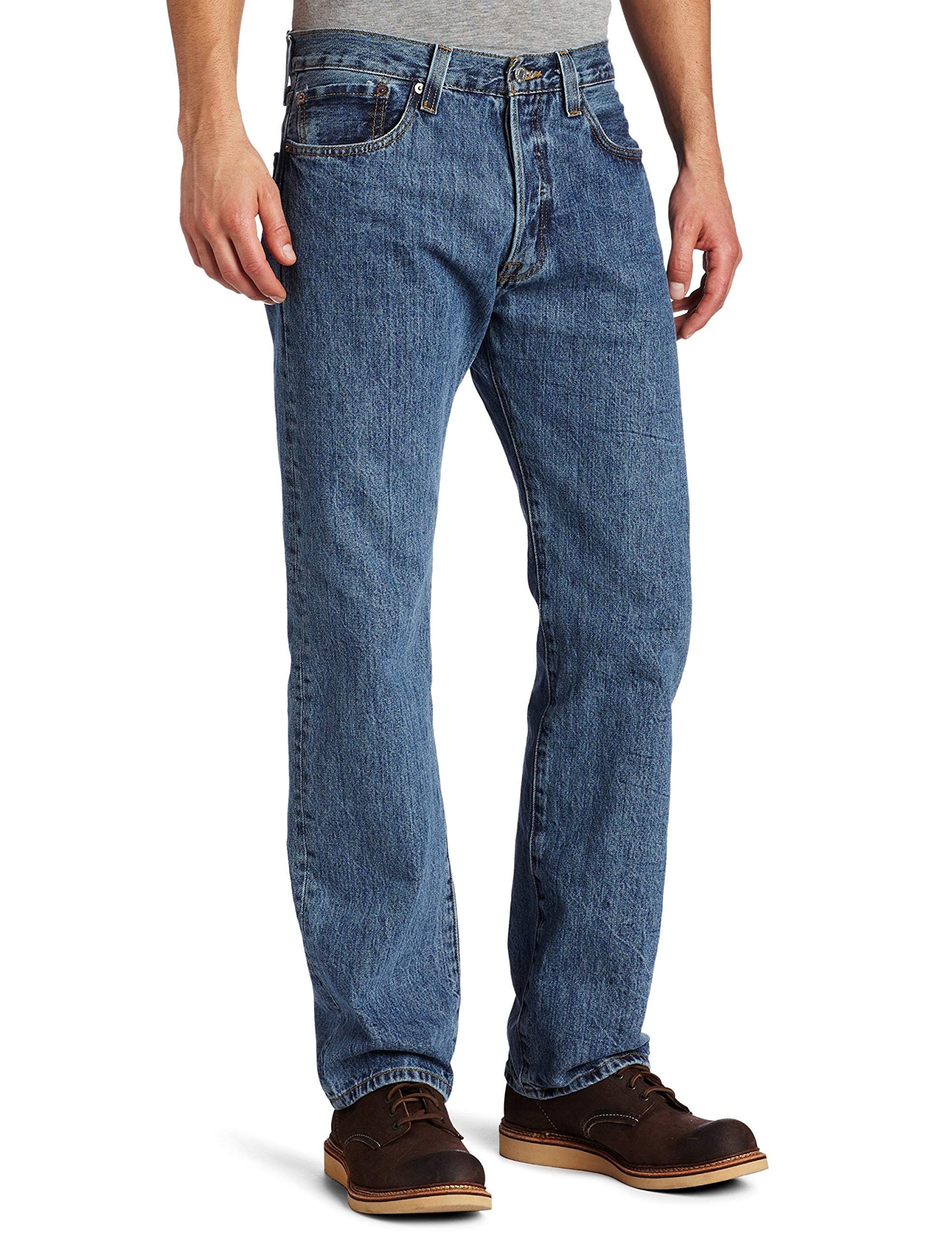 Levi's Men's Button Fly Jeans - Classic Denim Pants for Casual & Work Wear | Comfortable & Durable for Everyday Use