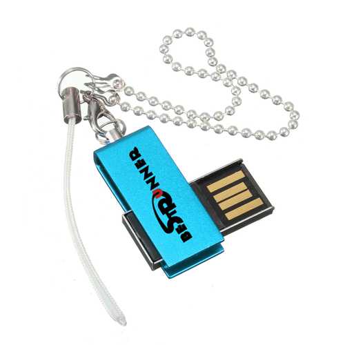 8GB Mini USB 2.0 Flash Drive - Metal Waterproof Thumb Drive for PC, Laptop, Car Audio - Portable Memory Stick for Data Storage, File Transfer, Music Playback