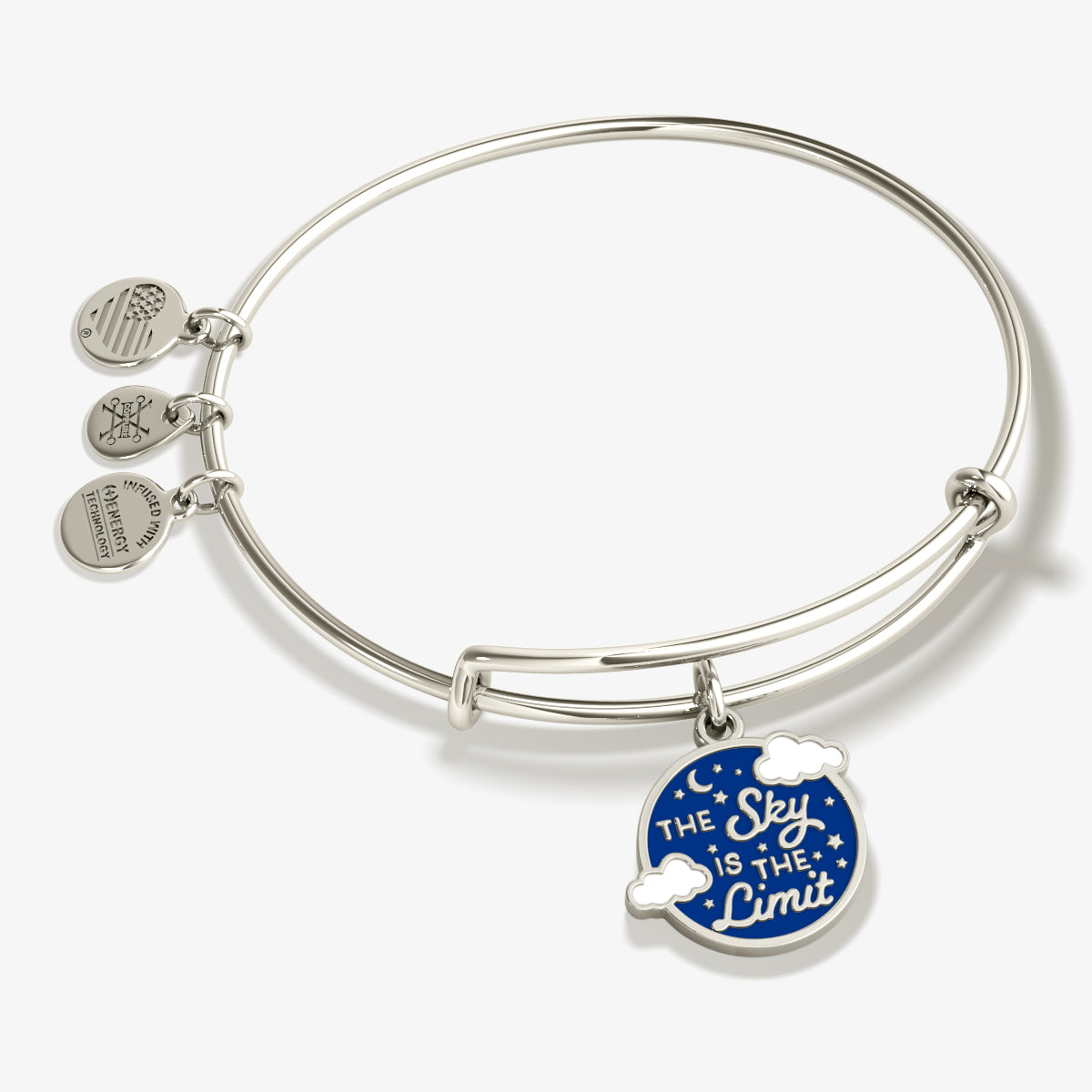 Limitless Sky Charm Bangle - Elegant Adjustable Bracelet for Women - Perfect for Everyday Wear, Gifts & Special Occasions