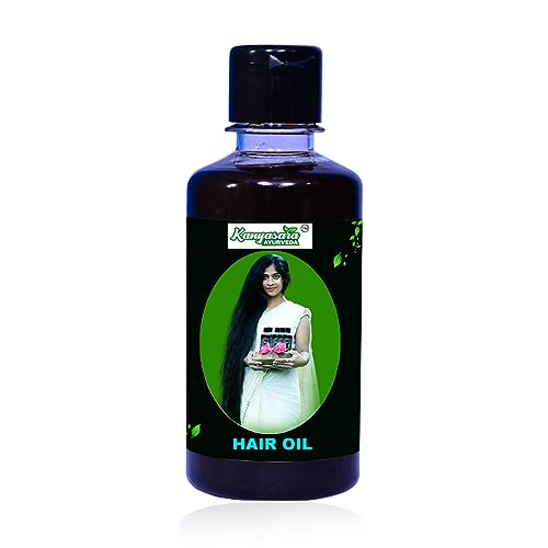 Adivasi Kanyasara Ayurvedic Herbal Hair Oil - Promotes Hair Growth & Controls Hair Fall - 250ml - Perfect for Daily Scalp Massage & Natural Hair Care Routine