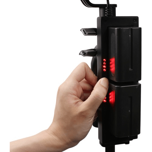 Nanlite Forza 60 Battery Grip - Professional LED Light Power Solution for Photography & Videography - Perfect for Studio, On-Location, and YouTube Content Creation
