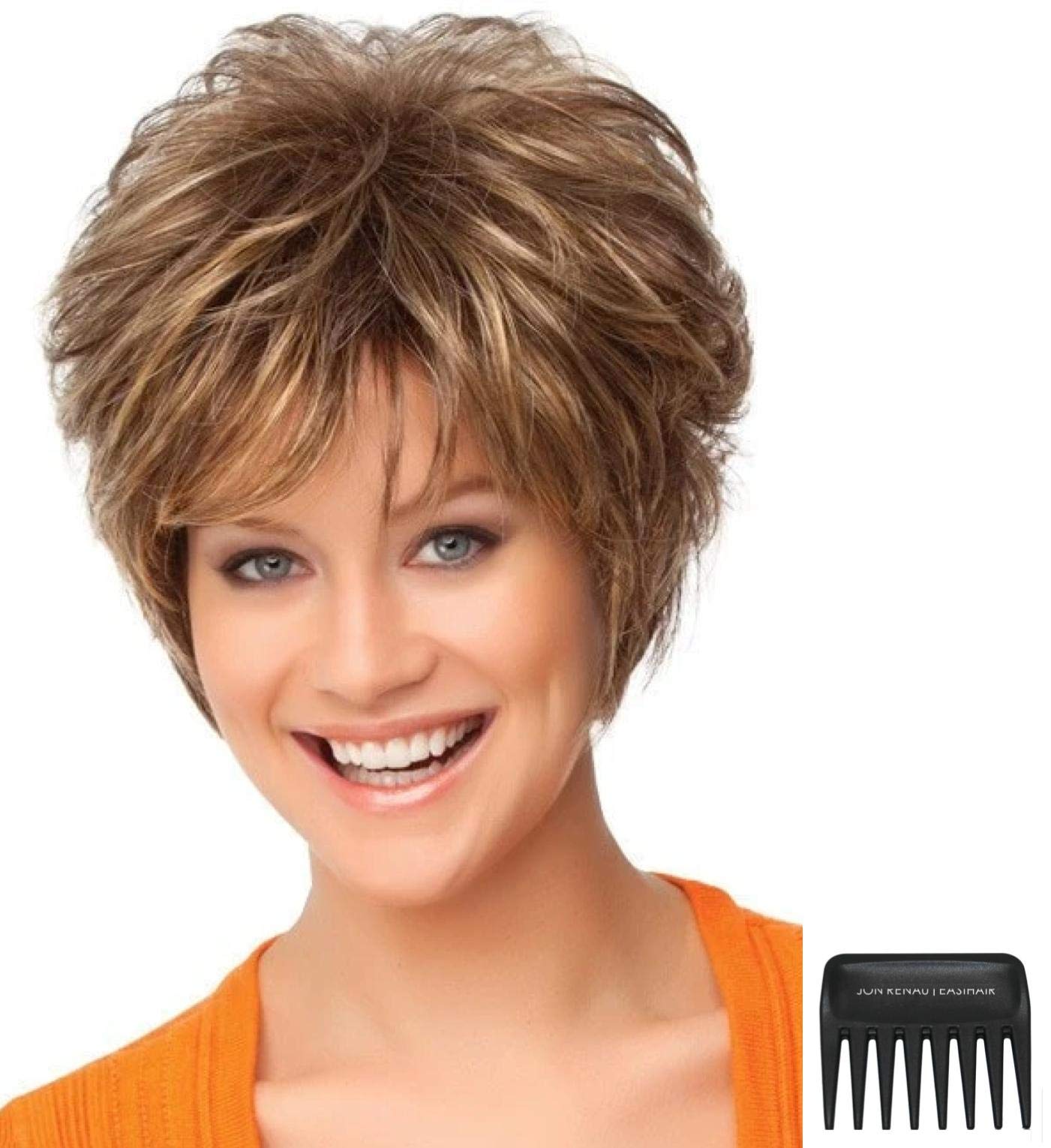 Gabor Gala Wig Bundle - 3 Piece Set with G829 Wig, Christy's Wigs Q&A Booklet & Wide Tooth Comb | Perfect for Cosplay, Costume Parties & Everyday Styling